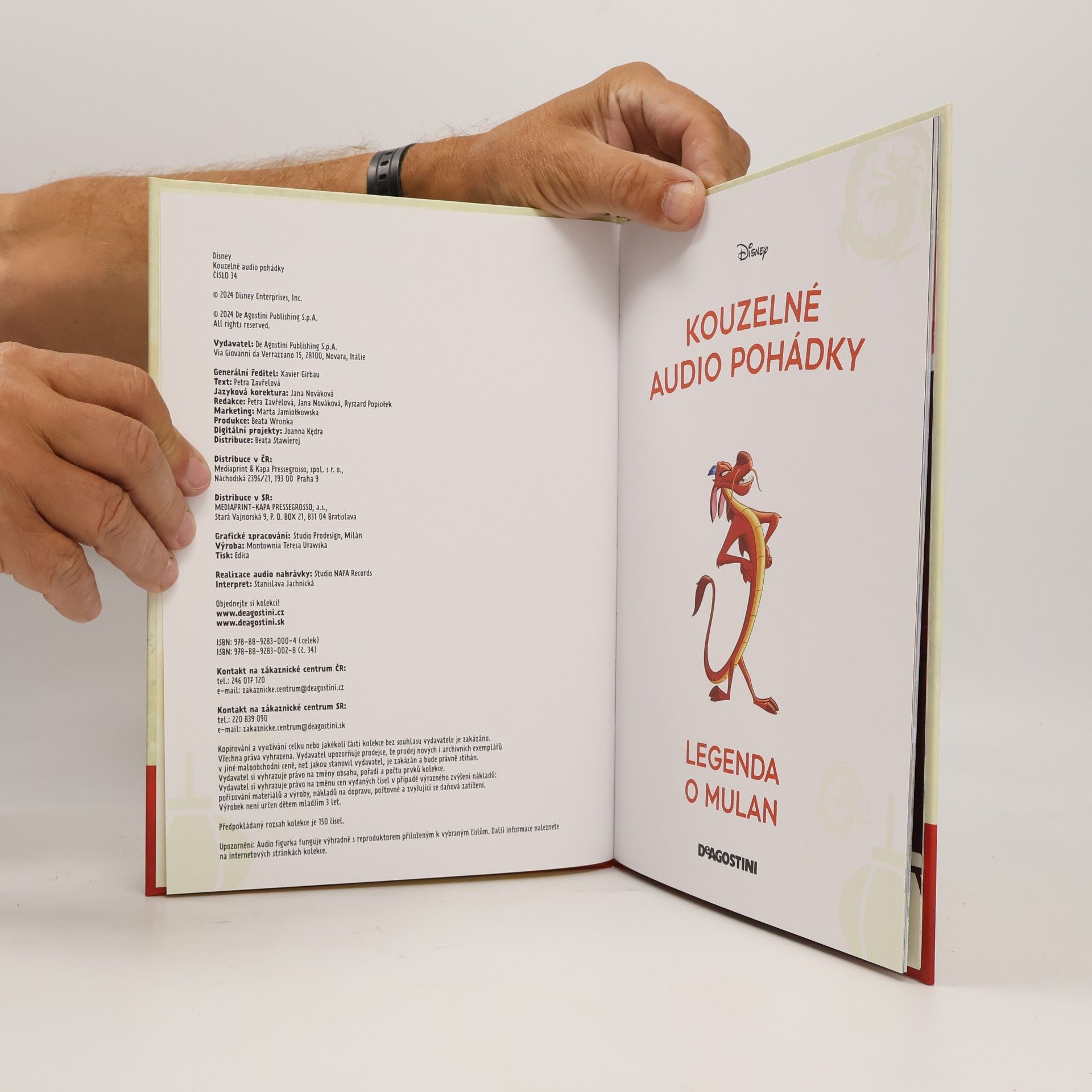 Kolektiv autorů Kouzelné audio pohádky 34. Legenda o Mulan
