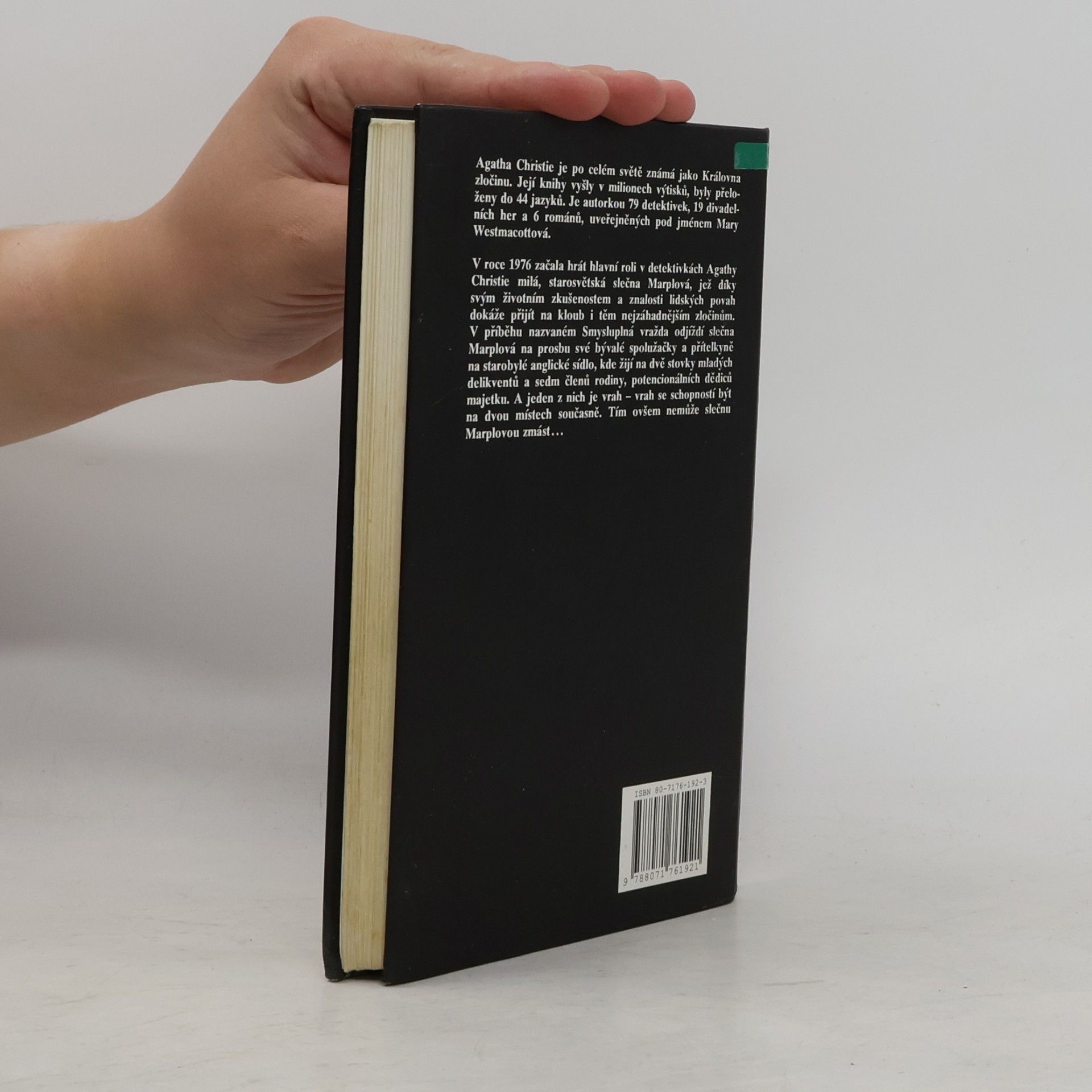 Agatha Christie Smysluplná vražda