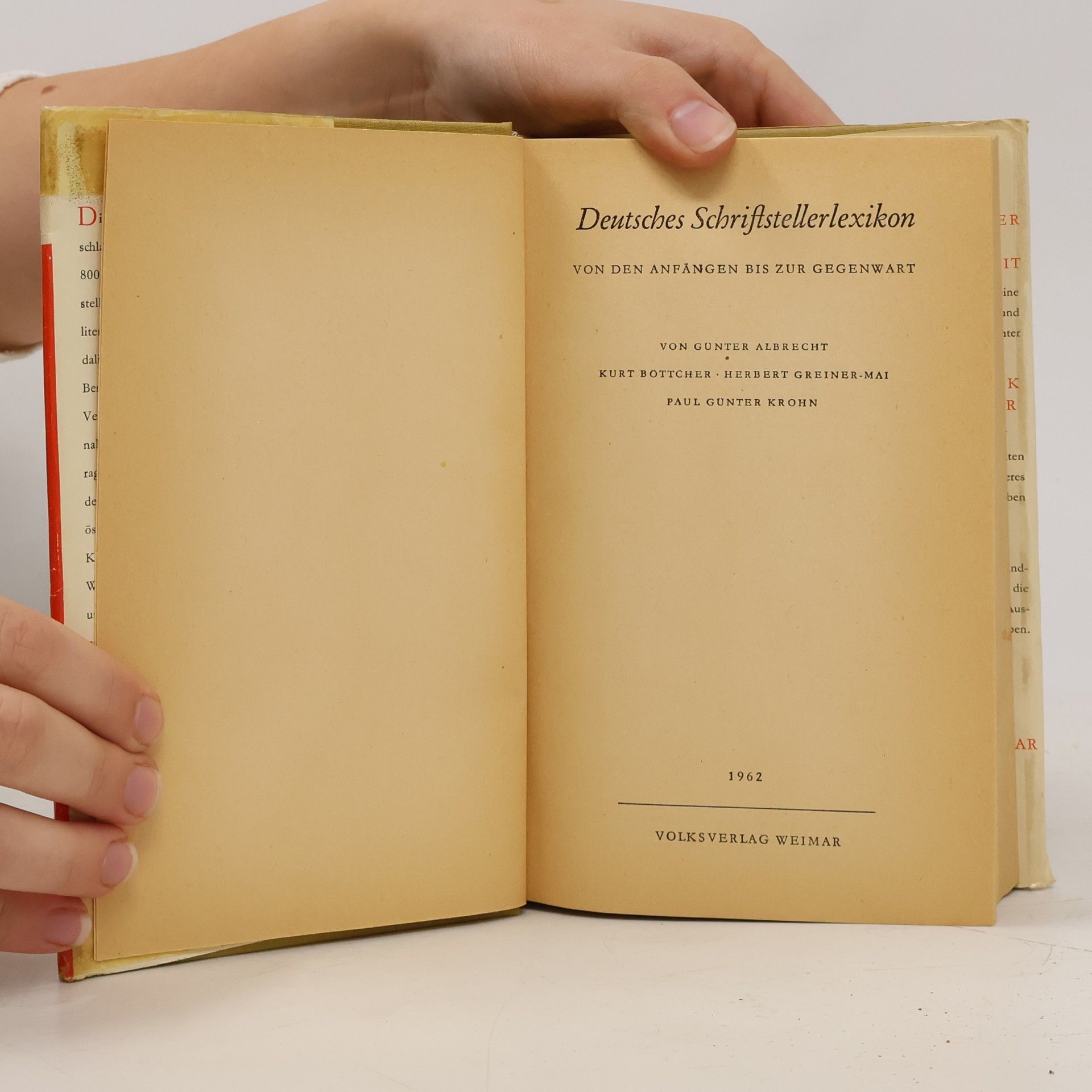 Albrecht Günter Deutsches Schriftstellerlexikon