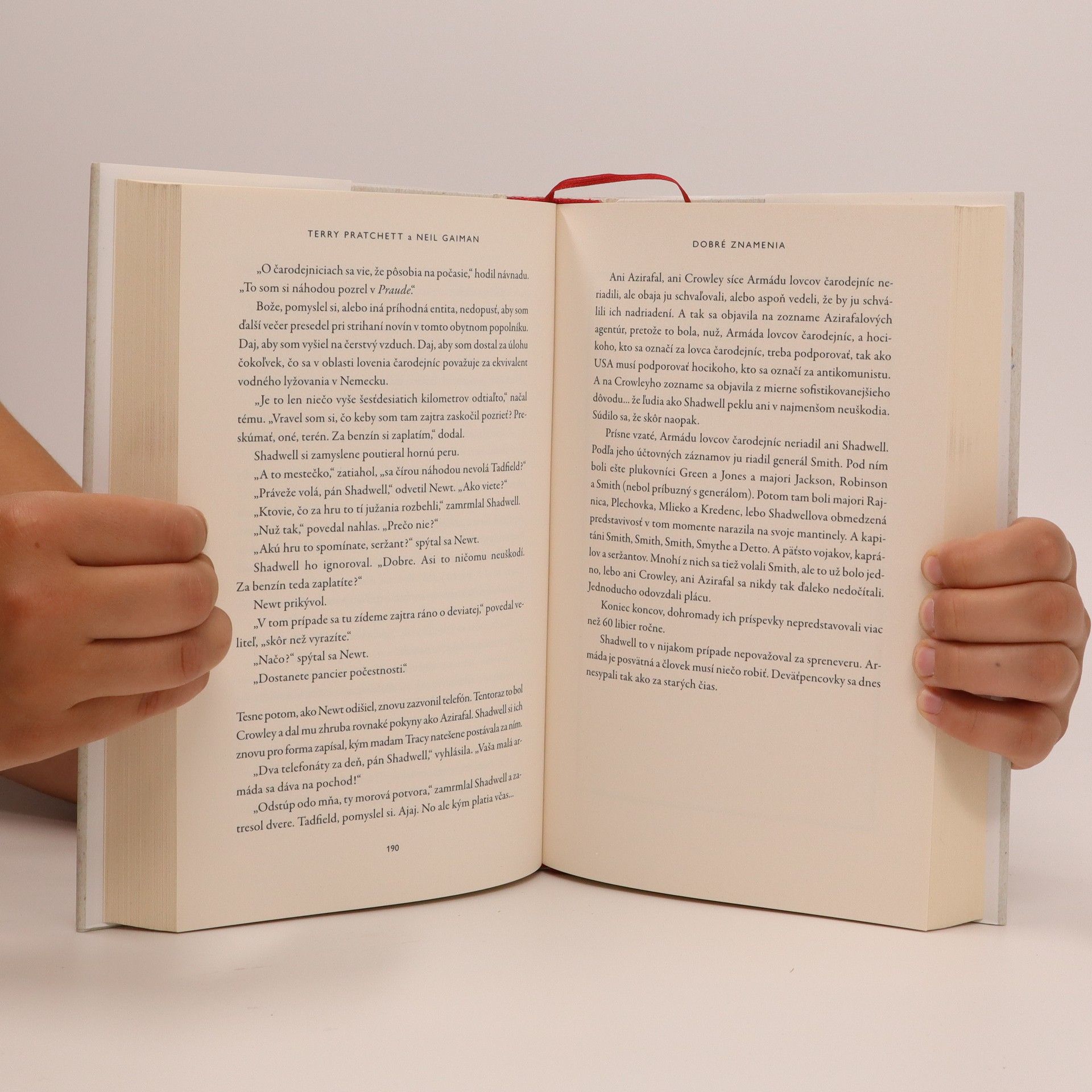Terry Pratchett Dobré znamenia