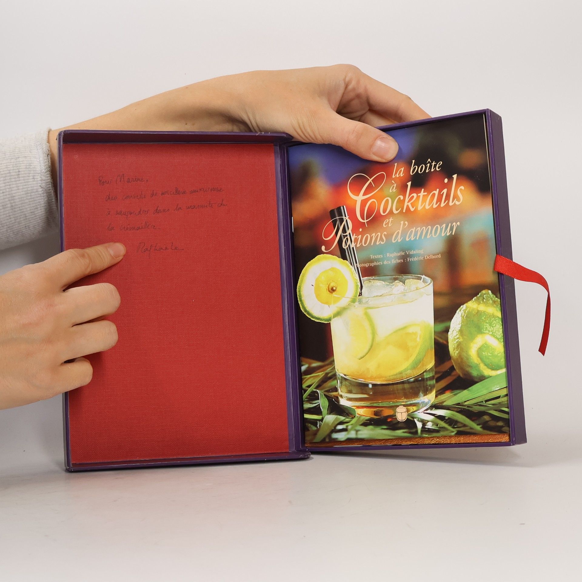 Raphaële Vidaling La boîte à cocktails et potions d'amour