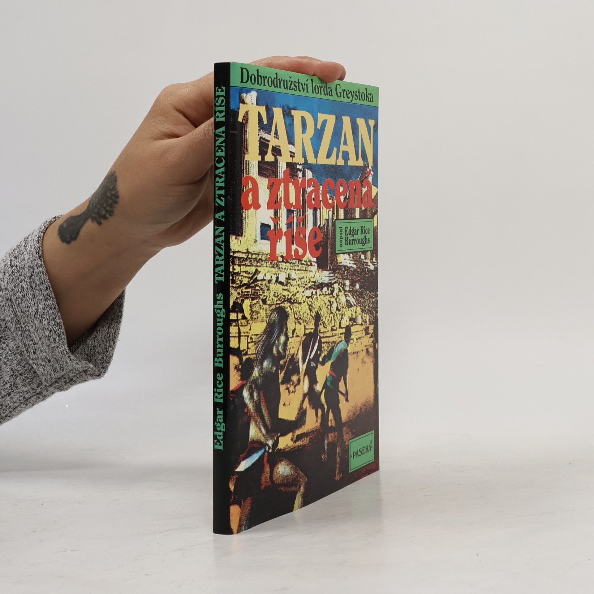 Edgar Rice Burrroughs Tarzan a ztracená říše