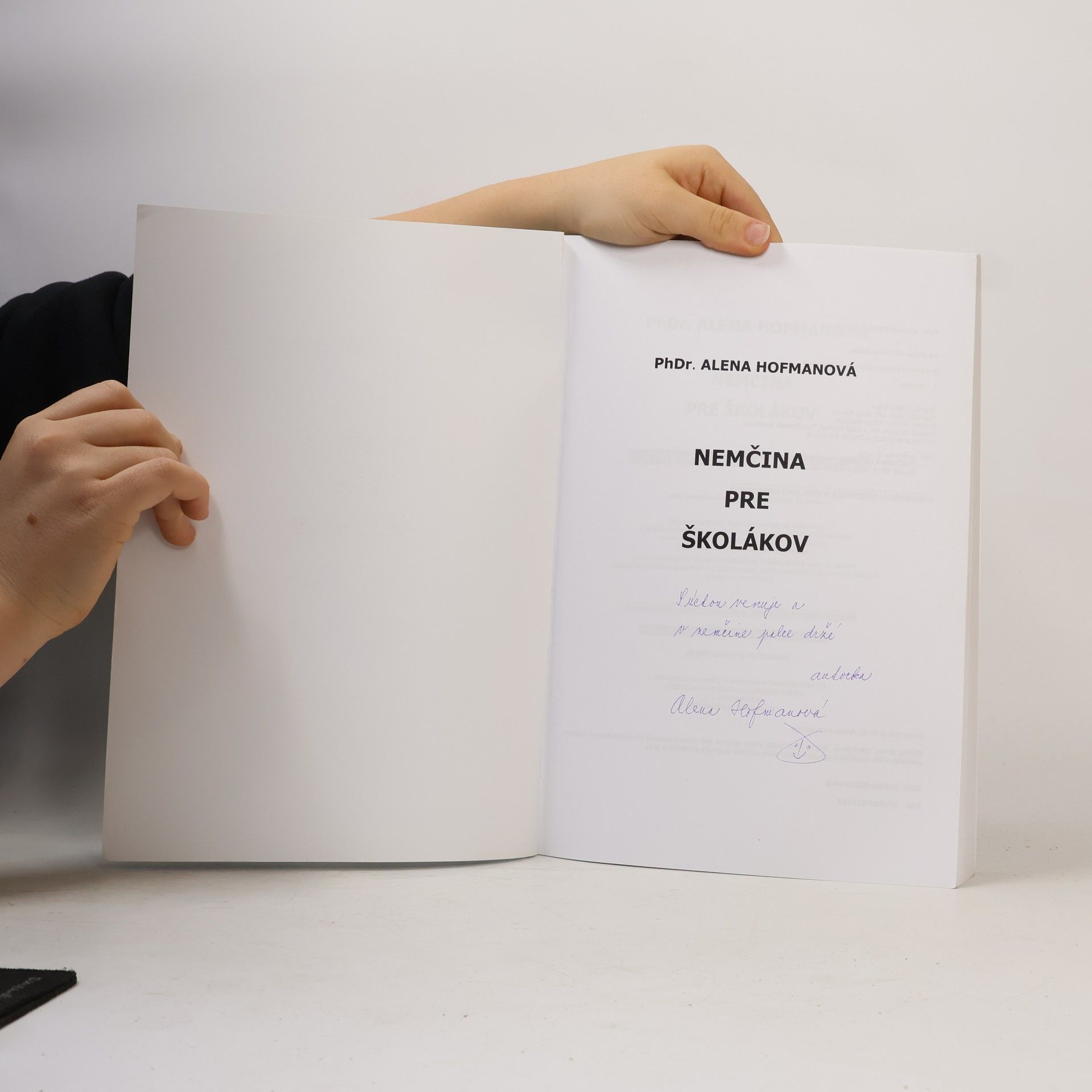 Alena Hofmanová Němčina pre školákov