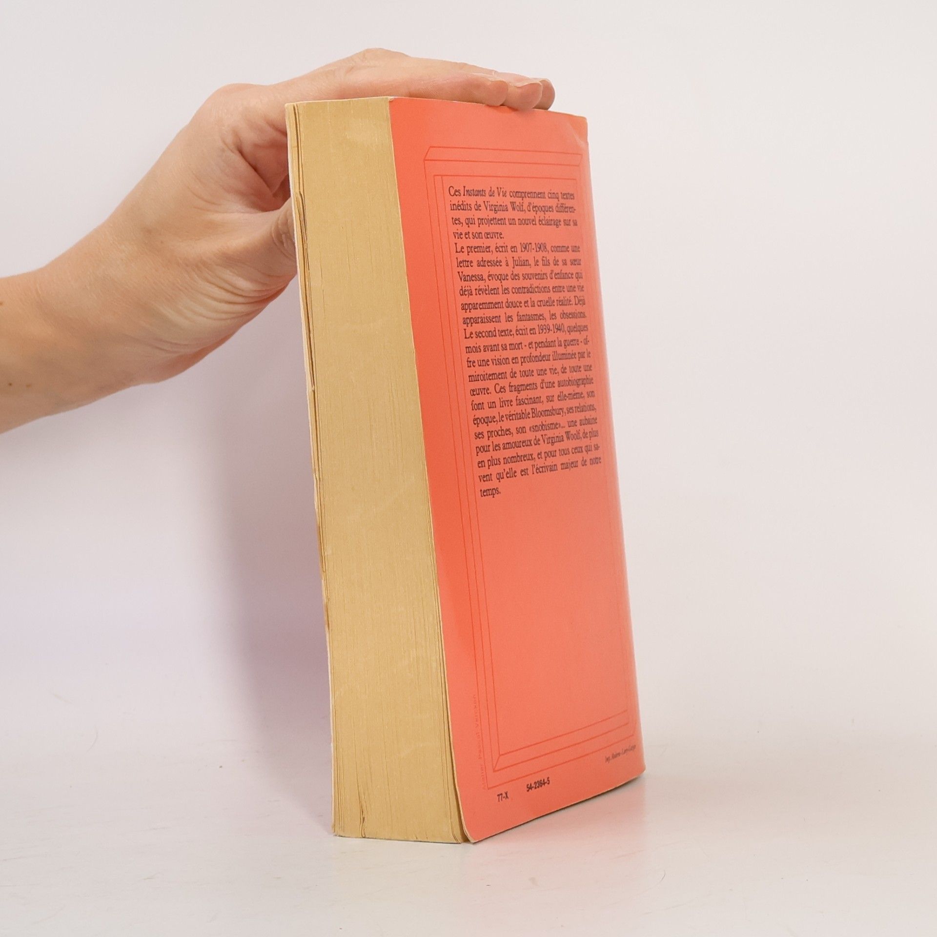 Virginia Woolf Le Cabinet cosmopolite: Instants de vie