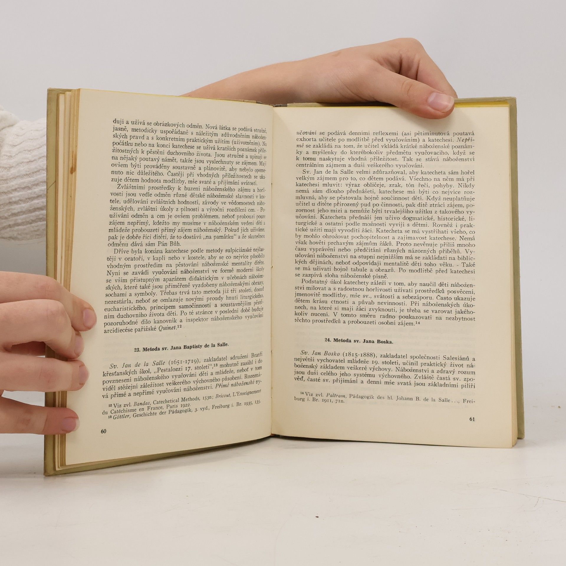 František Tomášek Učitel náboženství a zájem dětí