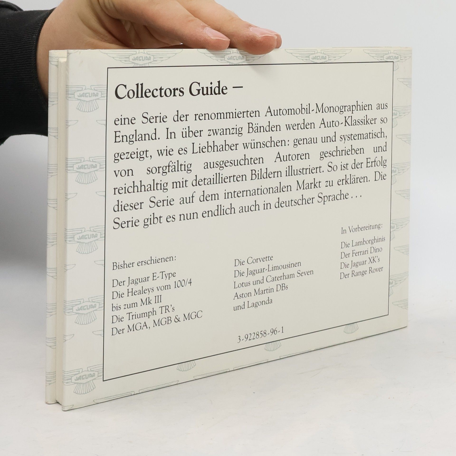 Chris Harvey Collector's Guide - 6: Die Jaguar-Limousinen