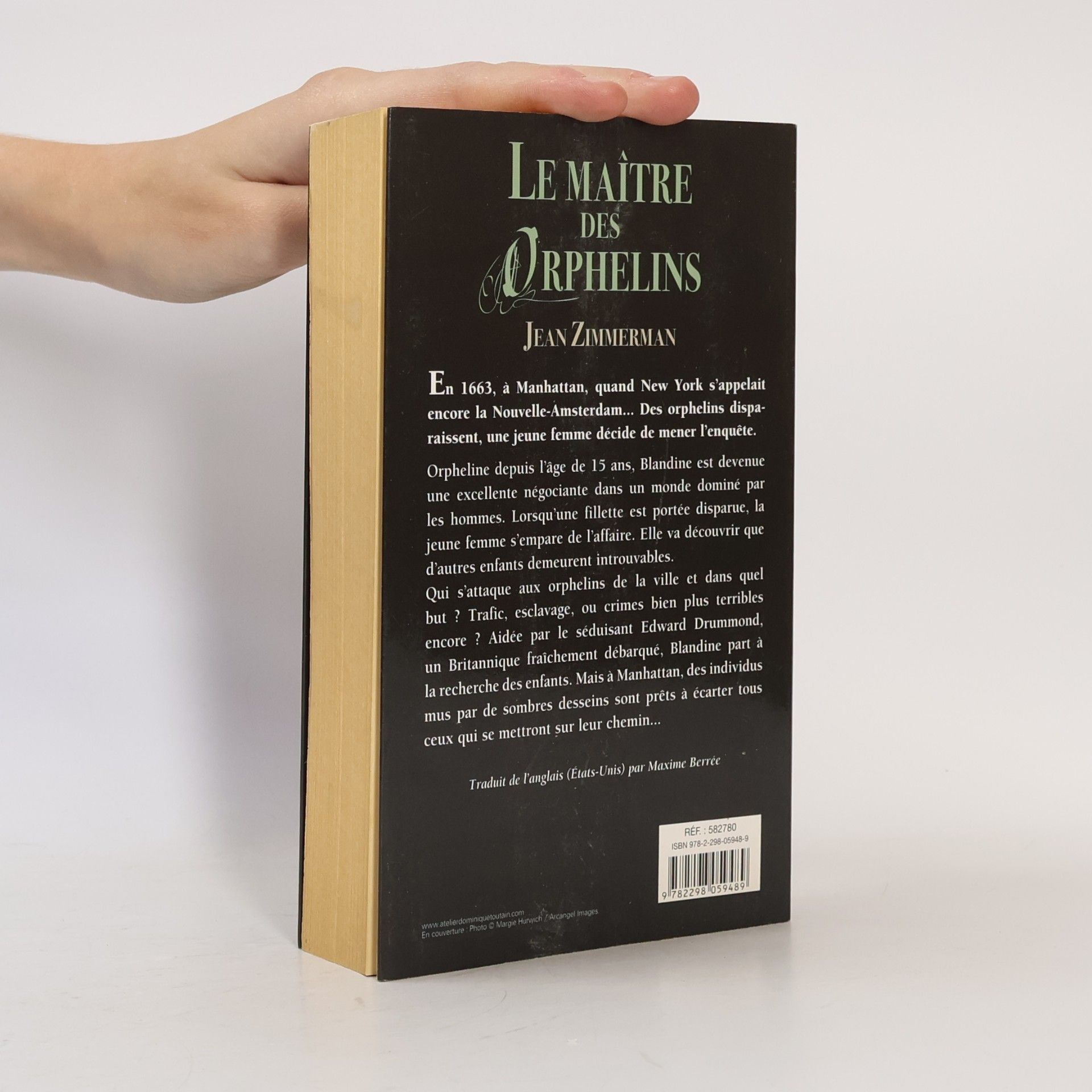 Jean Zimmerman Le maître des orphelins