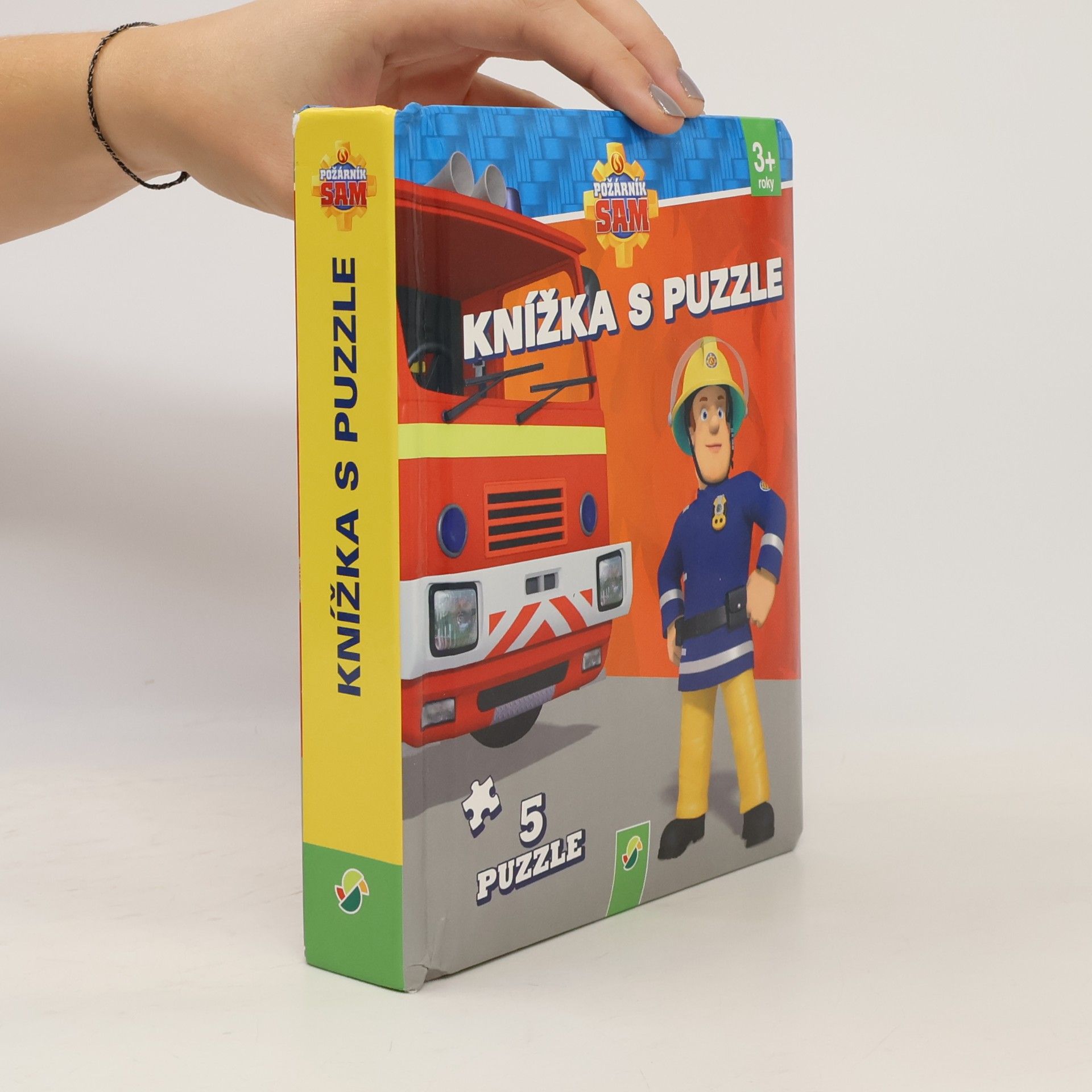Various authors Požárník Sam. Knížka s puzzle