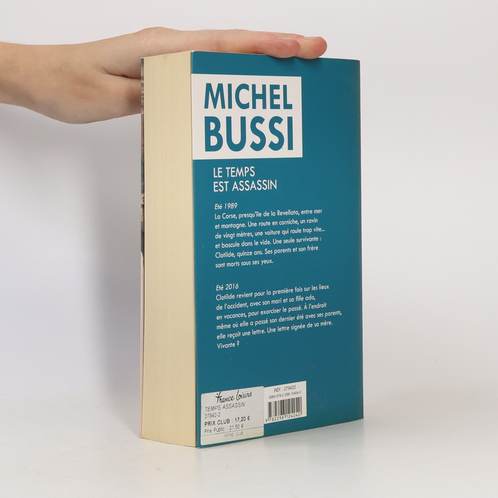 Michel Bussi Le temps est assassin