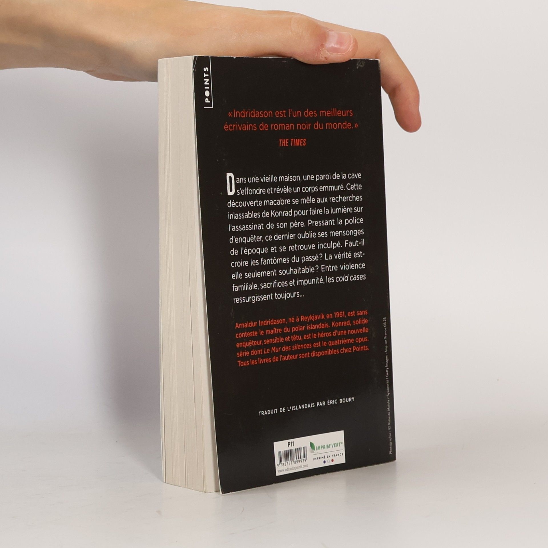Arnaldur Indridason POINTS: Le Mur des silences