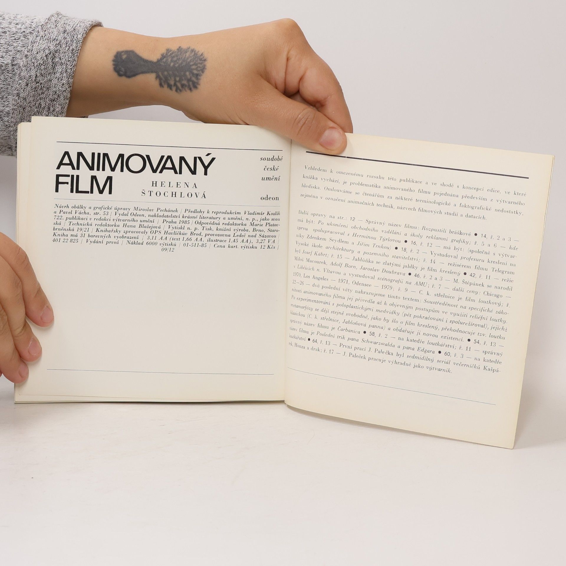 Helena Štochlová Animovaný film