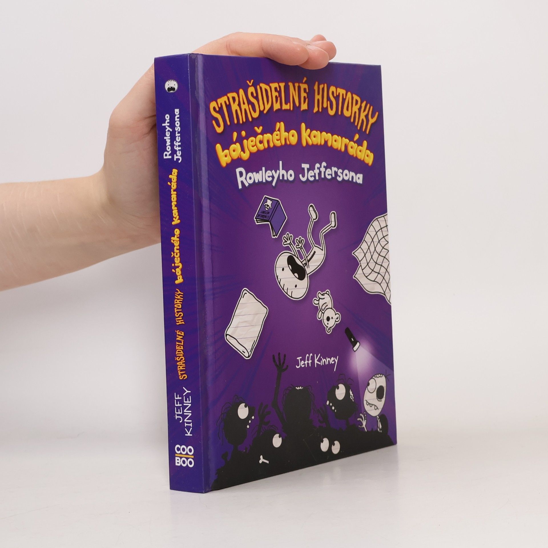 Jeff Kinney Strašidelné historky báječného kamaráda Rowleyho Jeffersona