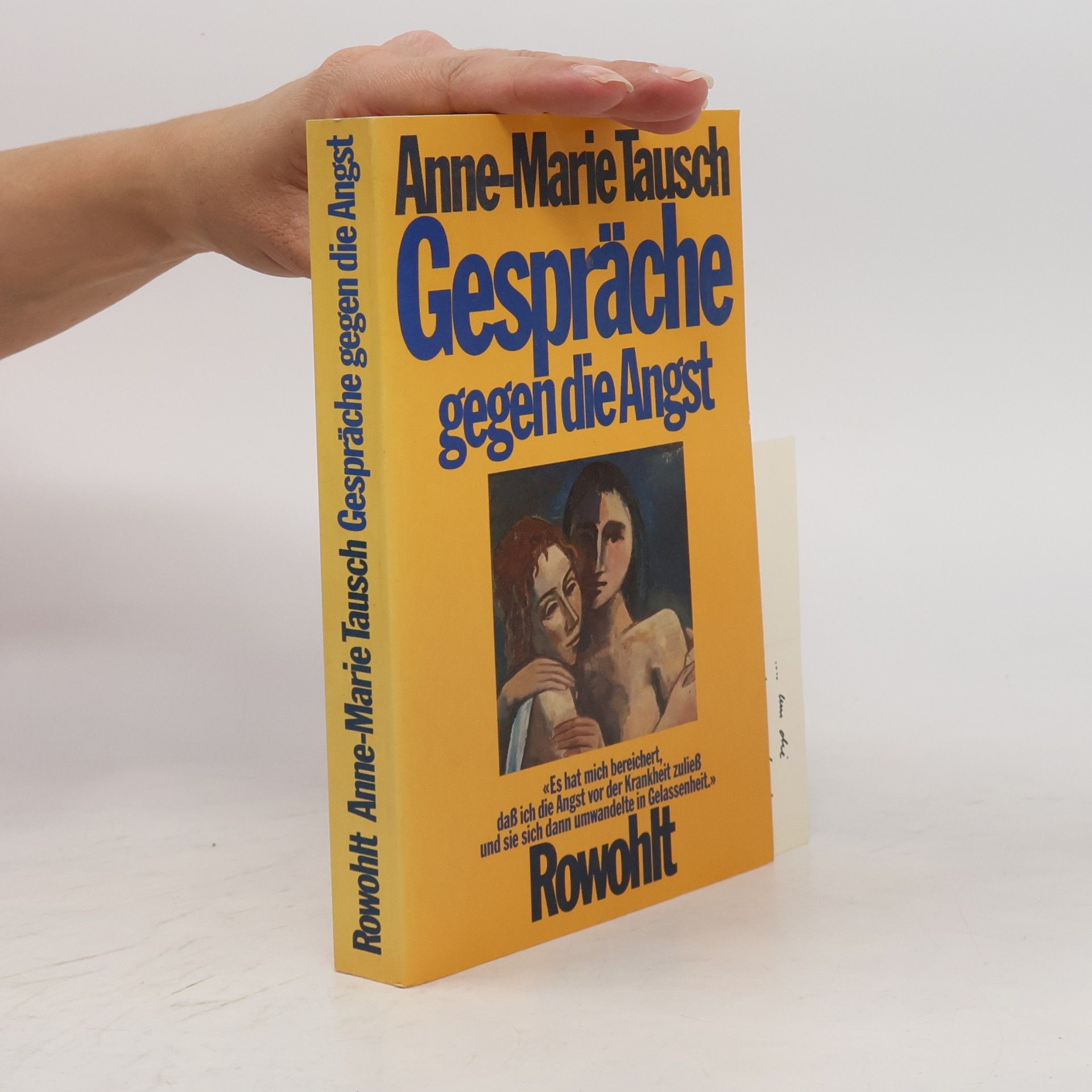 Anne Tausch Gespräche gegen die Angst
