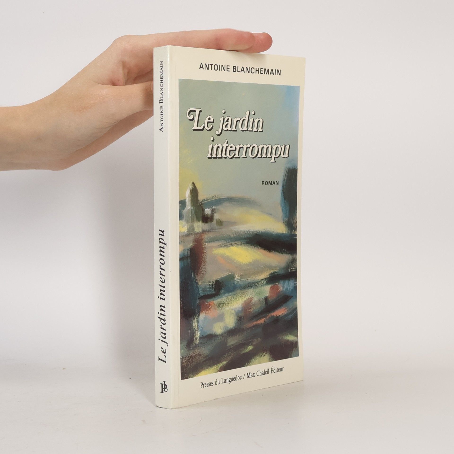 Antoine Blanchemain Le jardin interrompu - roman