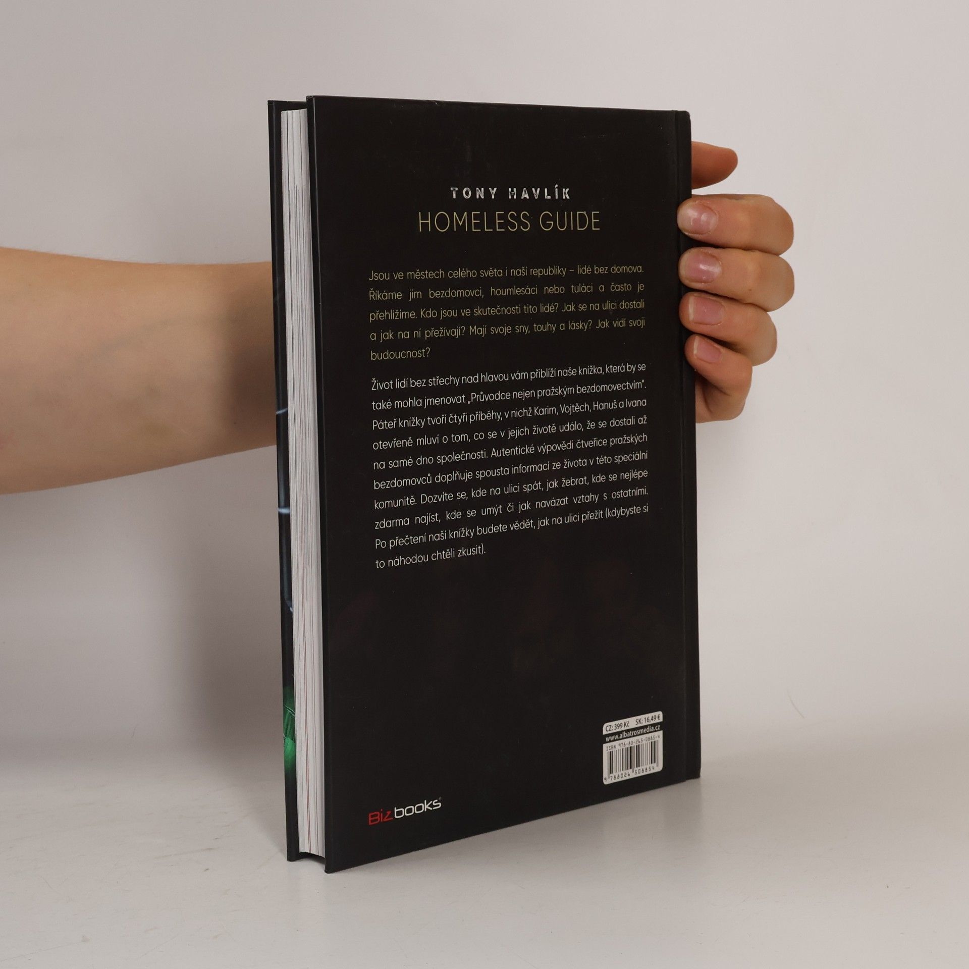 Tony Havlík Homeless guide