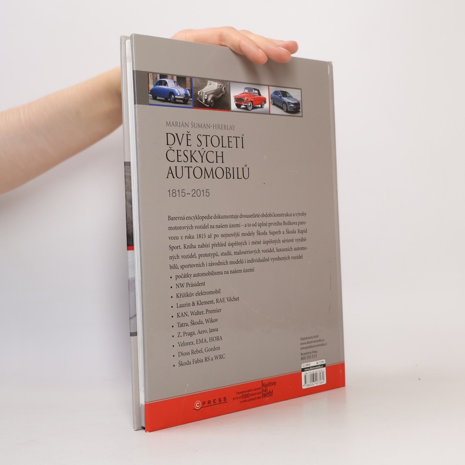 Marián Šuman-Hreblay Dvě století českých automobilů
