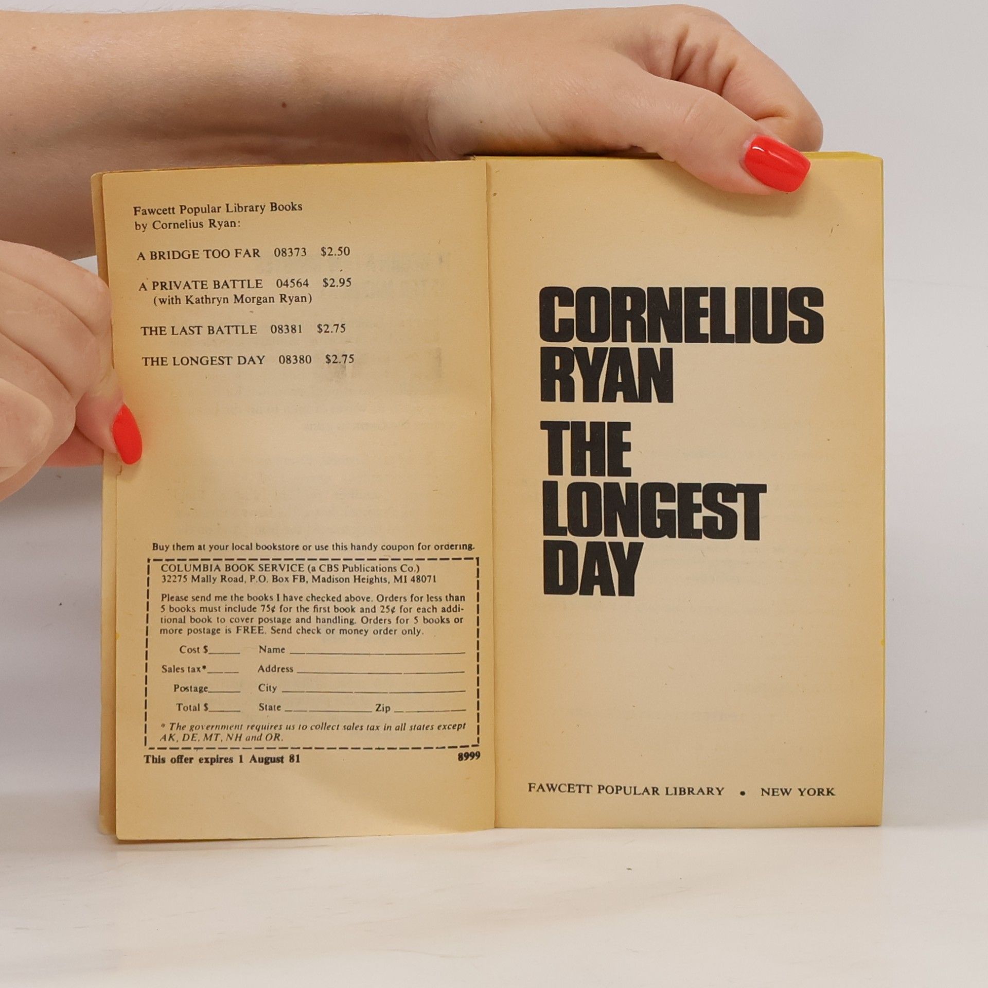 Cornelius Ryan The Longest Day