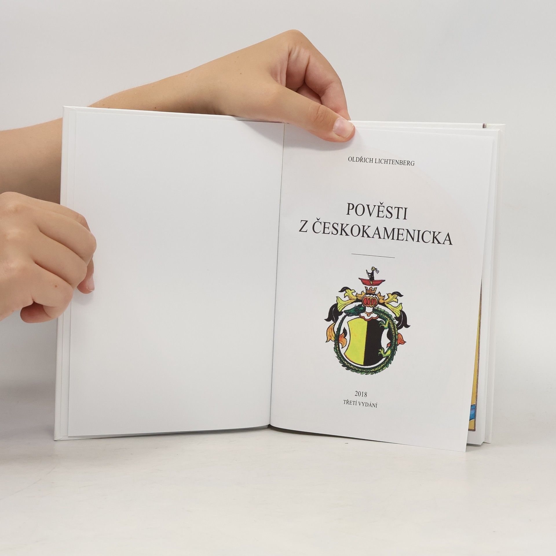 Oldřich Lichtenberg Uhlíř a poklad. Pověsti z Českokamenicka