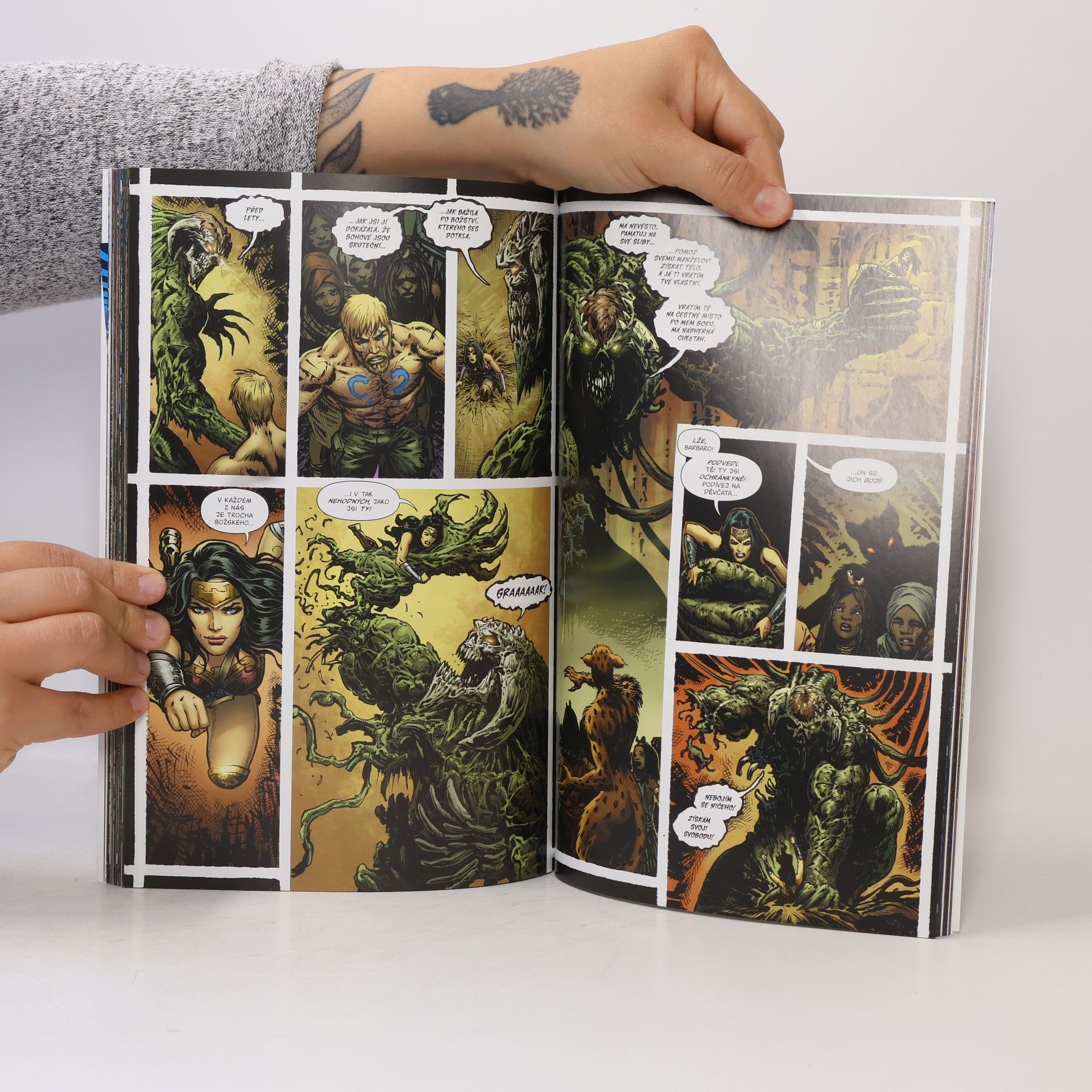 Greg Rucka Wonder Woman. Kniha první, Lži