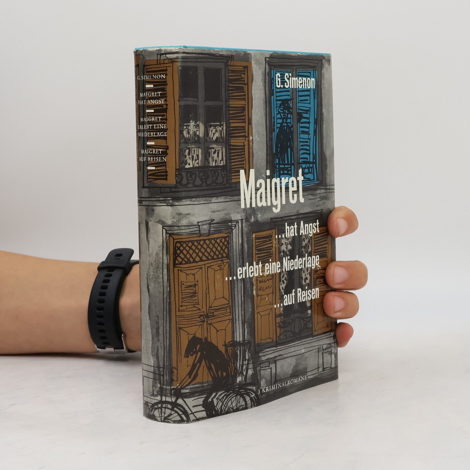 Georges Simenon Maigret hat angst. Maigret erlebt eine Niederlage. Maigret auf Reisen