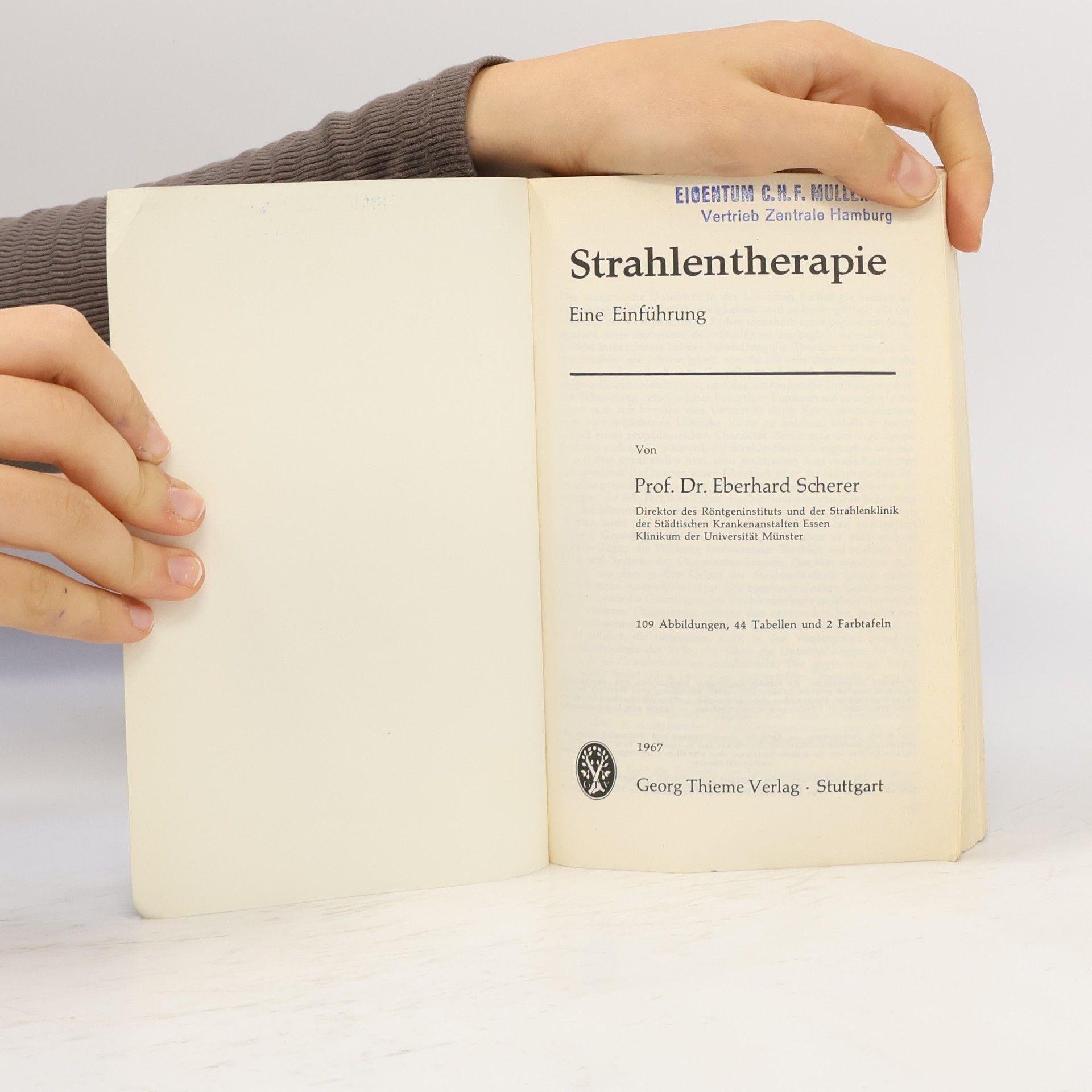 Eberhard Scherer Strahlentherapie