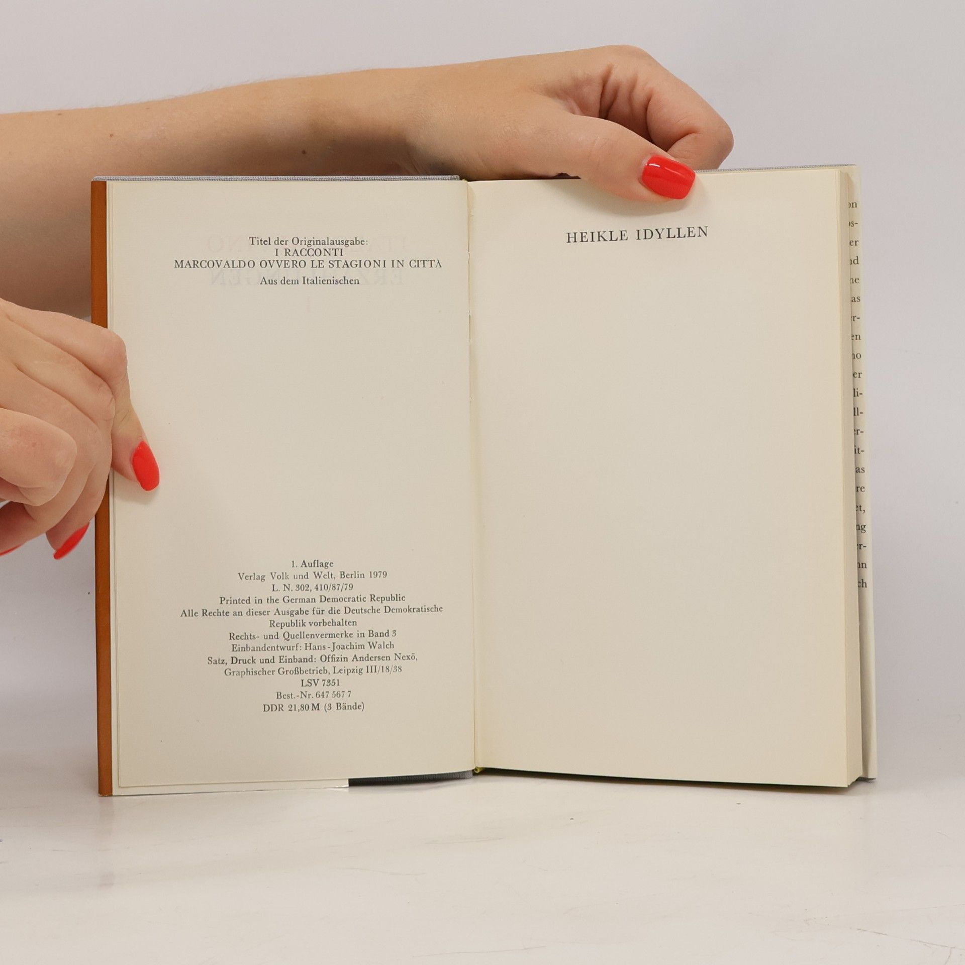 Italo Calvino ERZÄHLUNGEN 1
