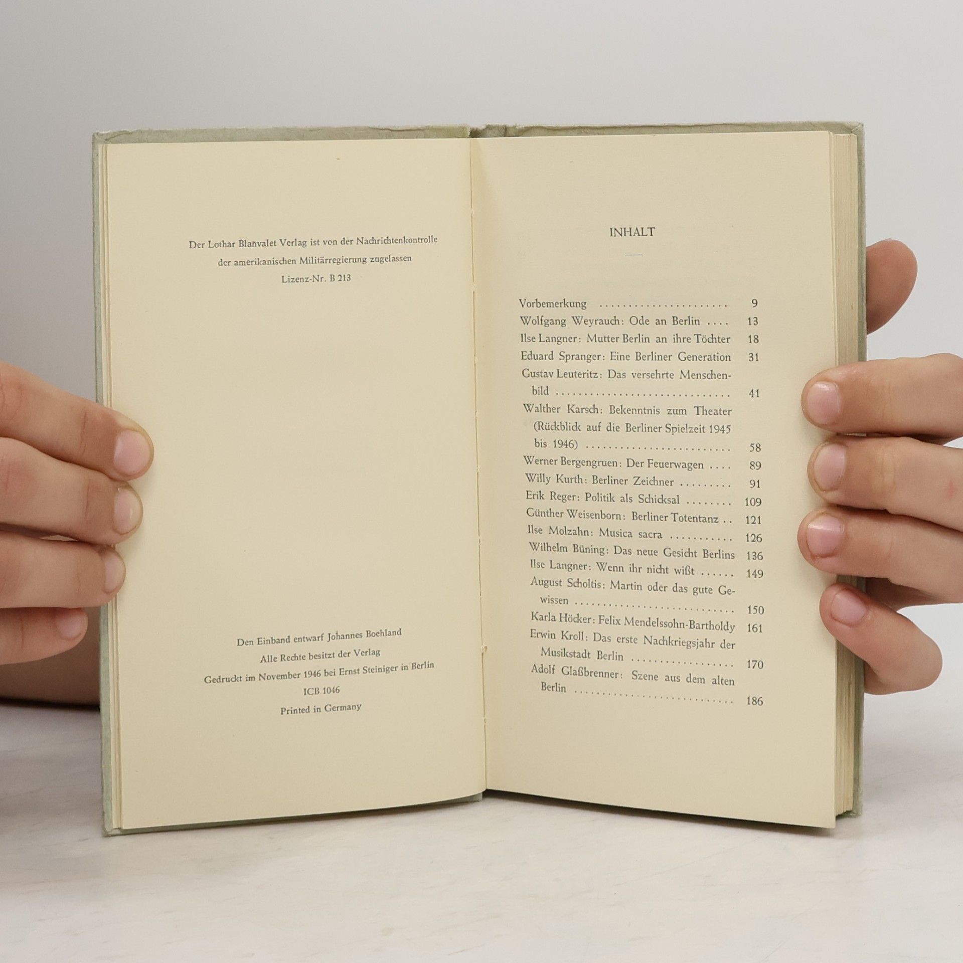 kolektiv Berliner Almanach 1947