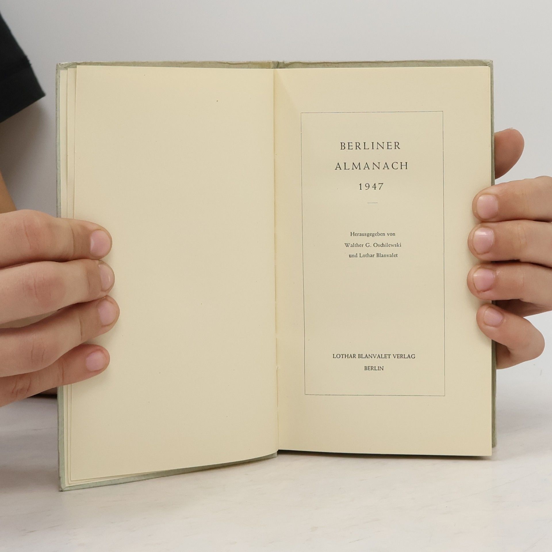 kolektiv Berliner Almanach 1947