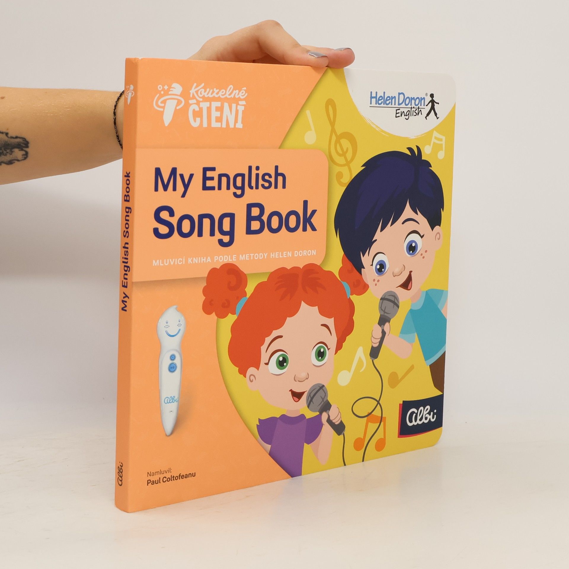 Helen Doron My English song book. Mluvicí kniha podle metody Helen Doron