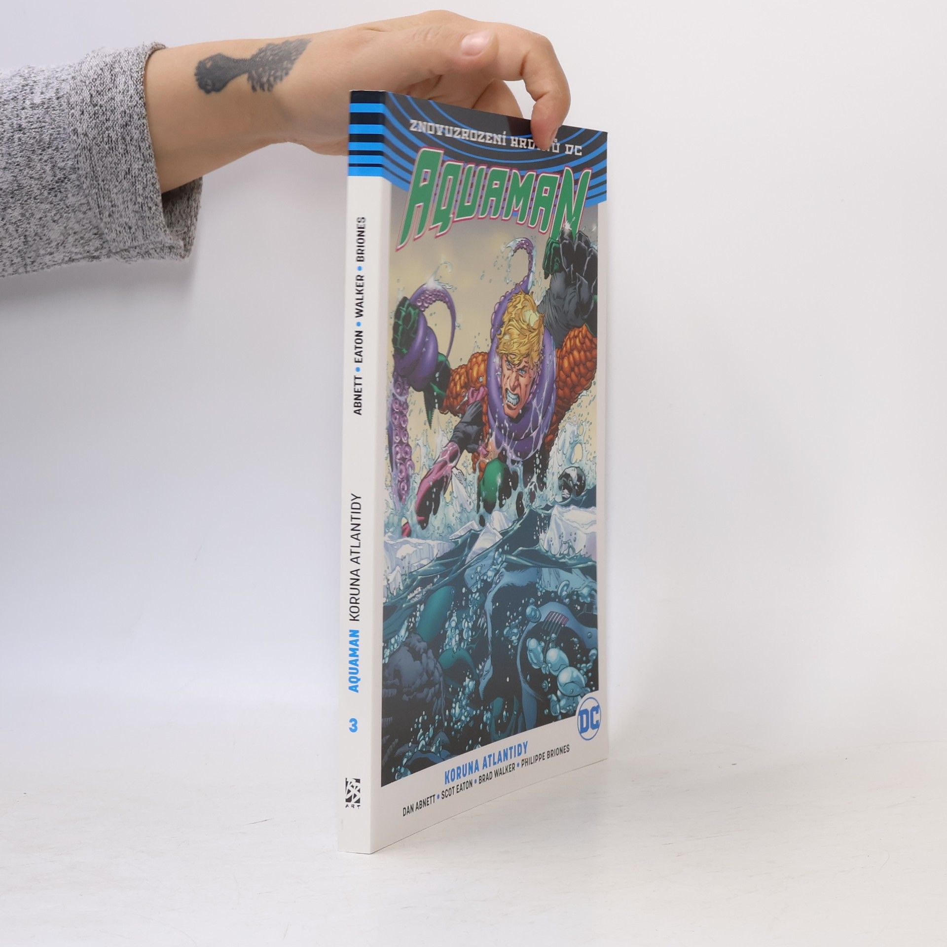 Dan Abnett Aquaman 3: Koruna Atlantidy
