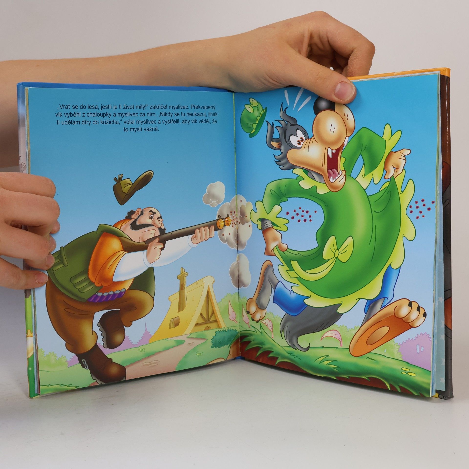 Various authors Kniha pohádek trochu jinak: Zlý vlk a Červená Karkulka, Zlý vlk a tři prasátka