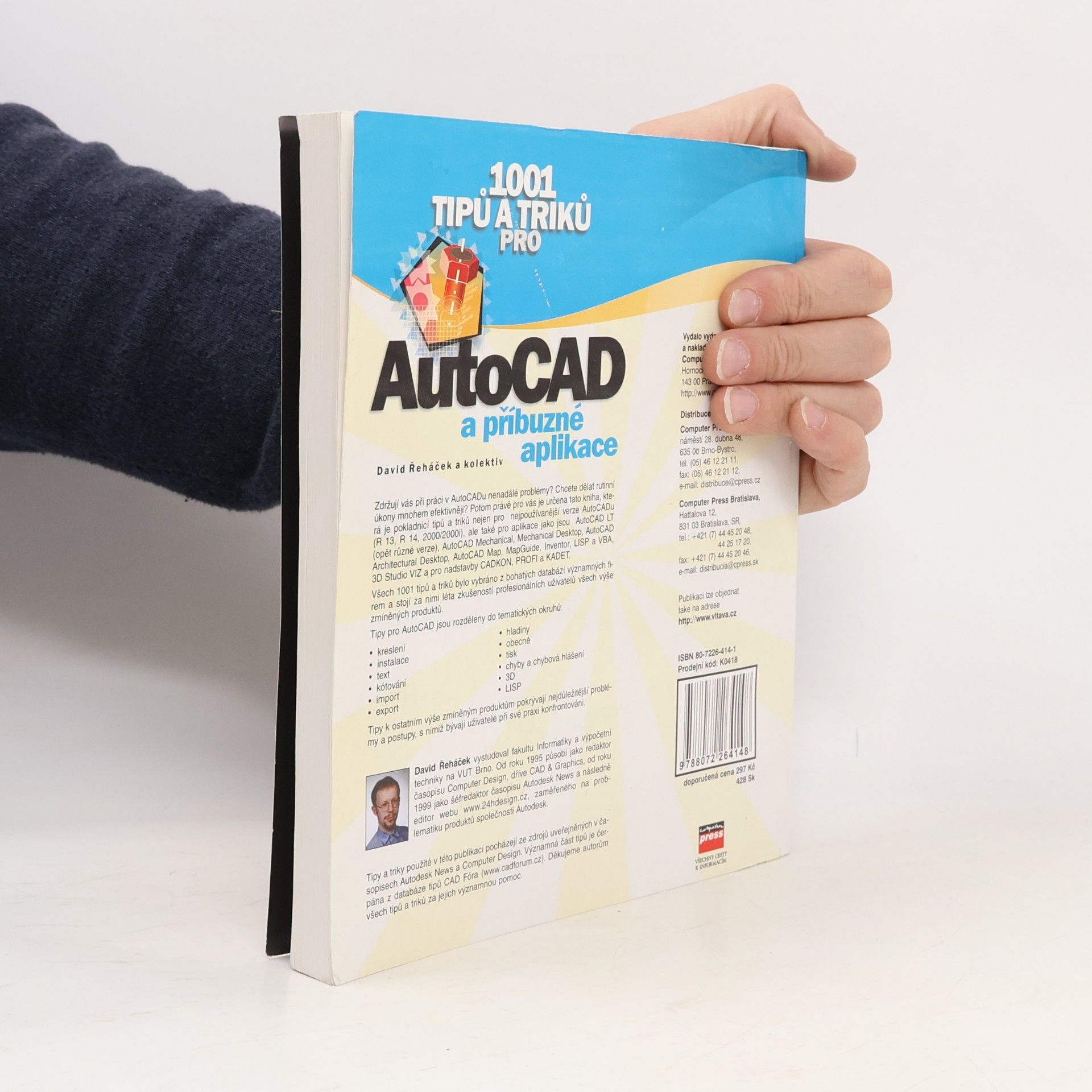 David Řeháček 1001 tipů a triků pro: AutoCAD a příbuzné aplikace