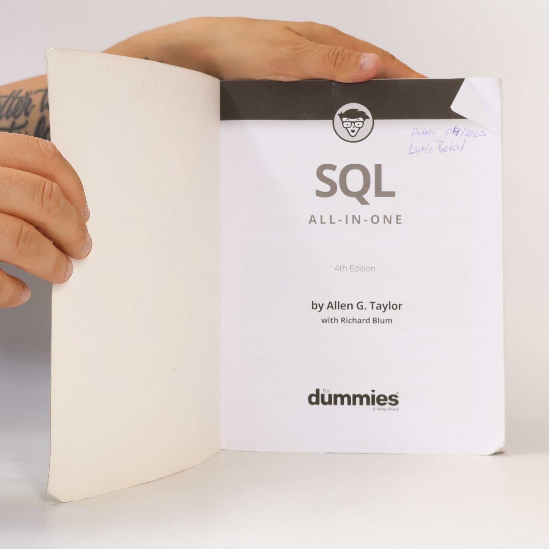 Allen Taylor SQL All-in-One For Dummies