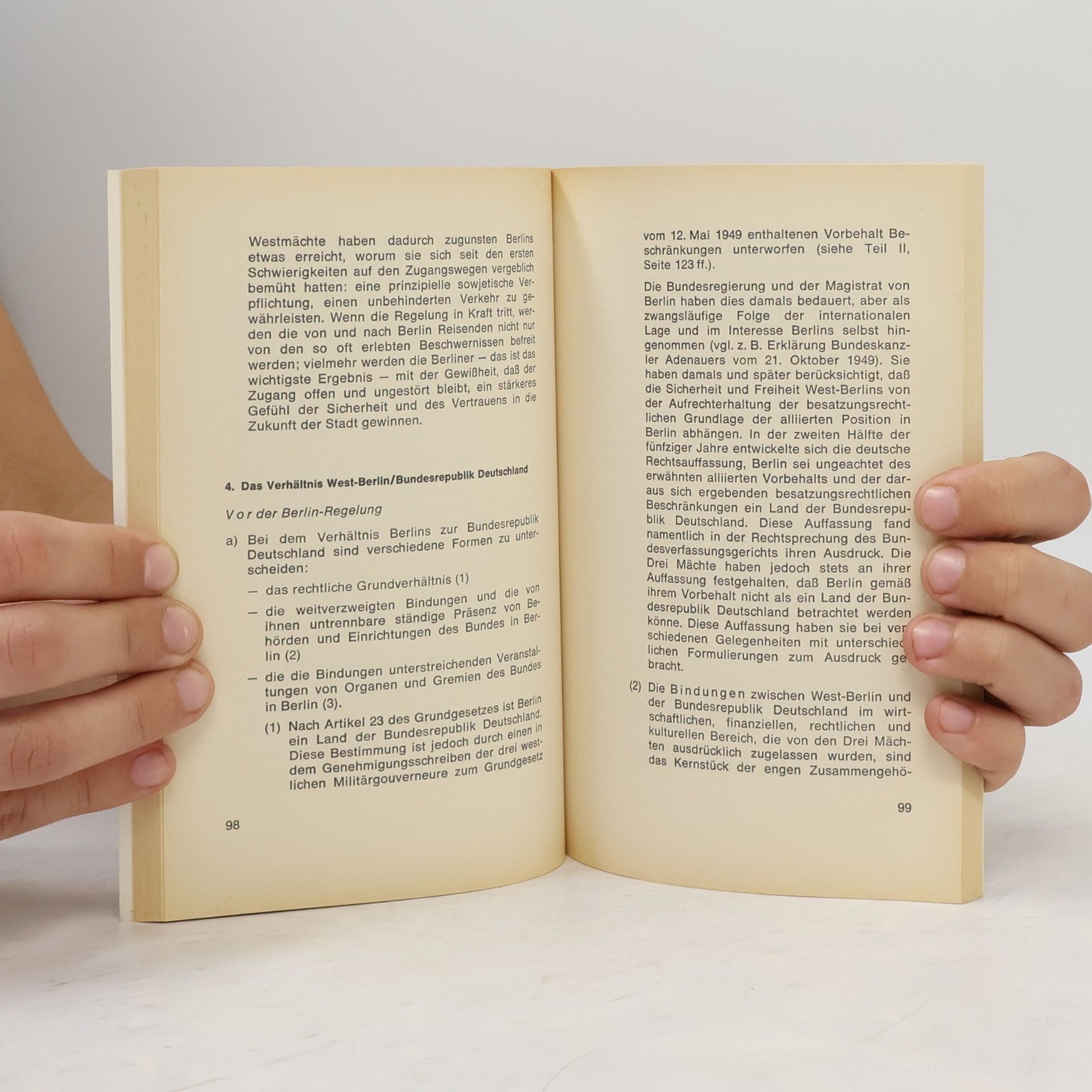 Autorenkollektiv Das Viermächte-Abkommen über Berlin vom 3. Septrember 1971