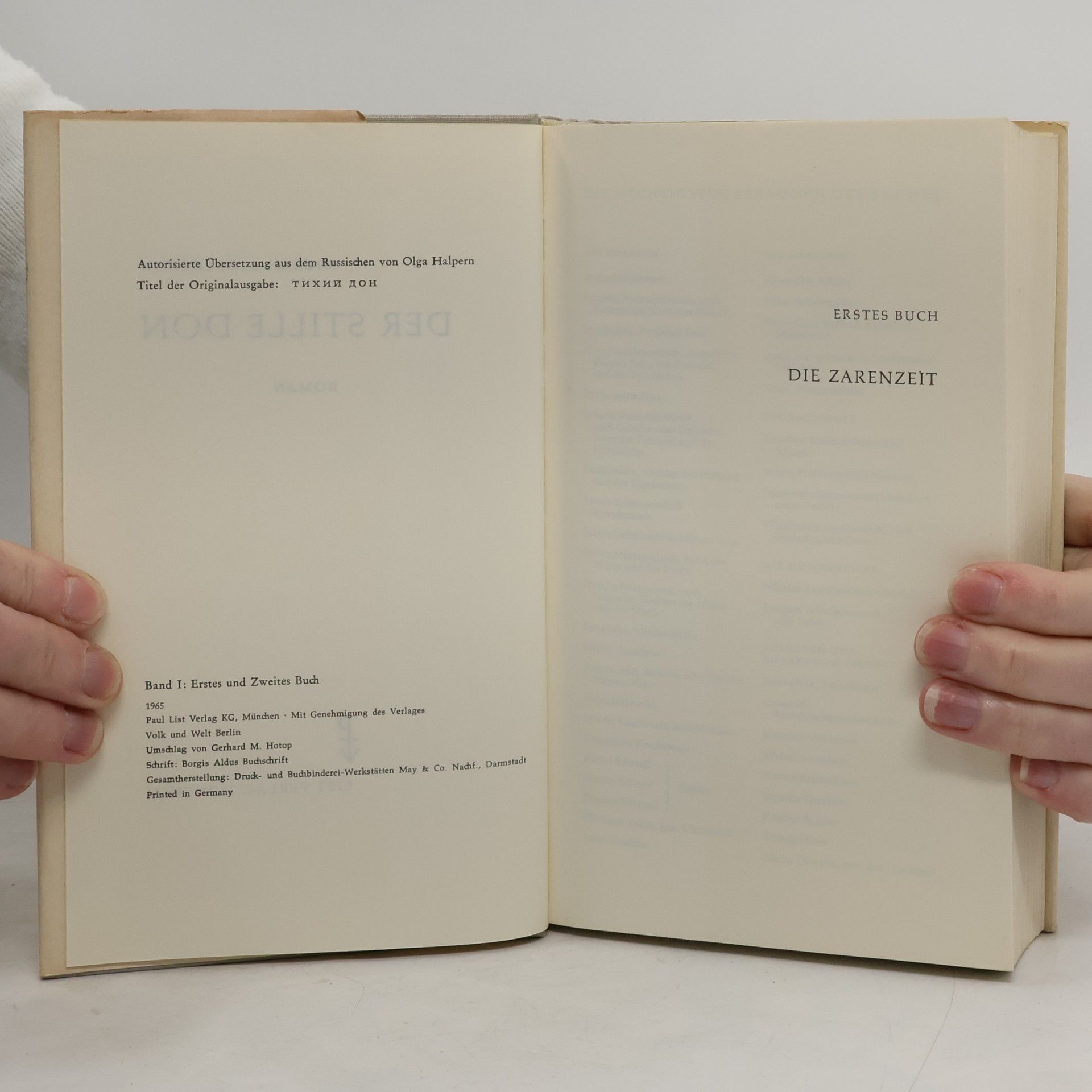 Michail Aleksandrovič Šolochov Der Stille Don I