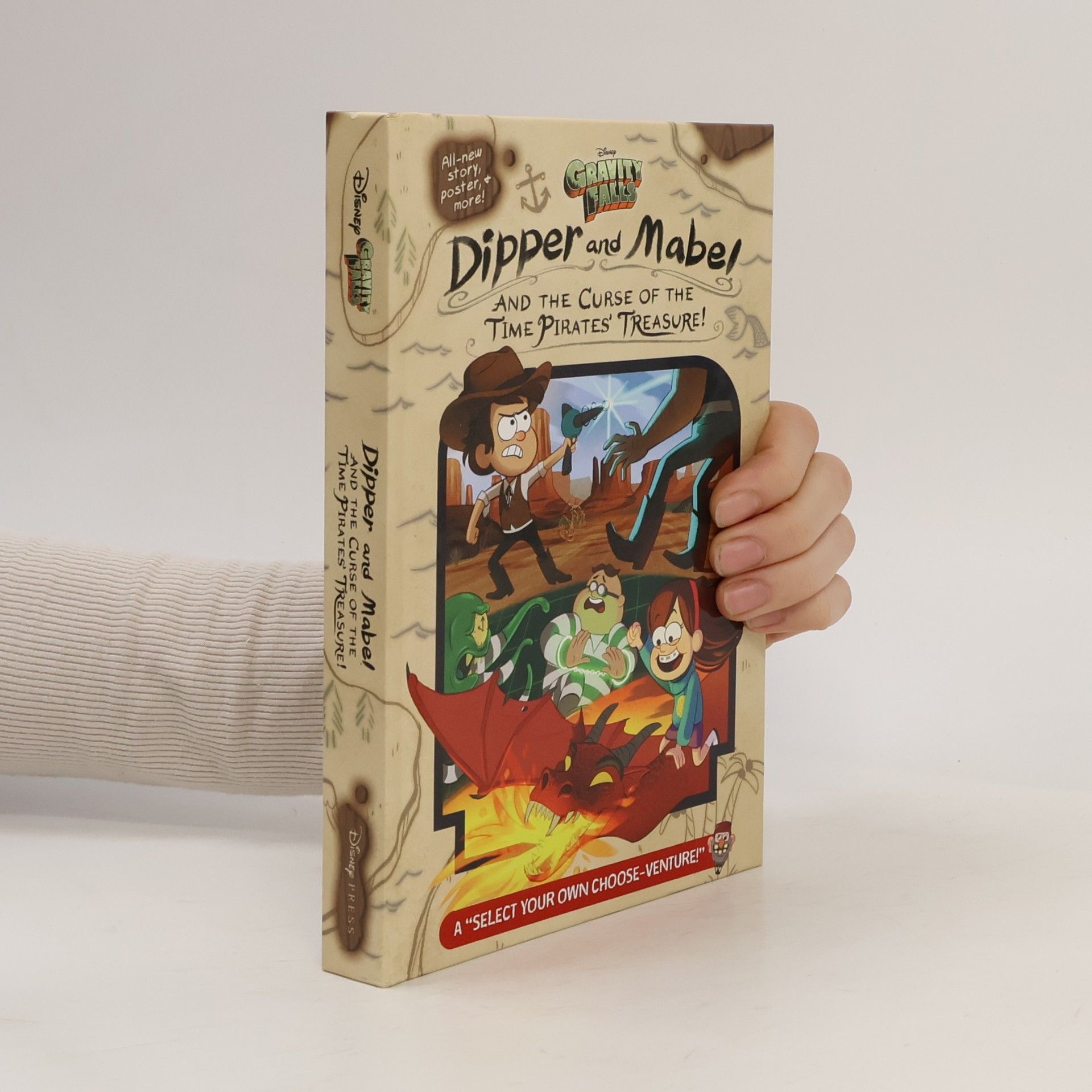 Jeffrey Rowe Gravity Falls: Dipper and Mabel and the Curse of the Time Pirates' Treasure!