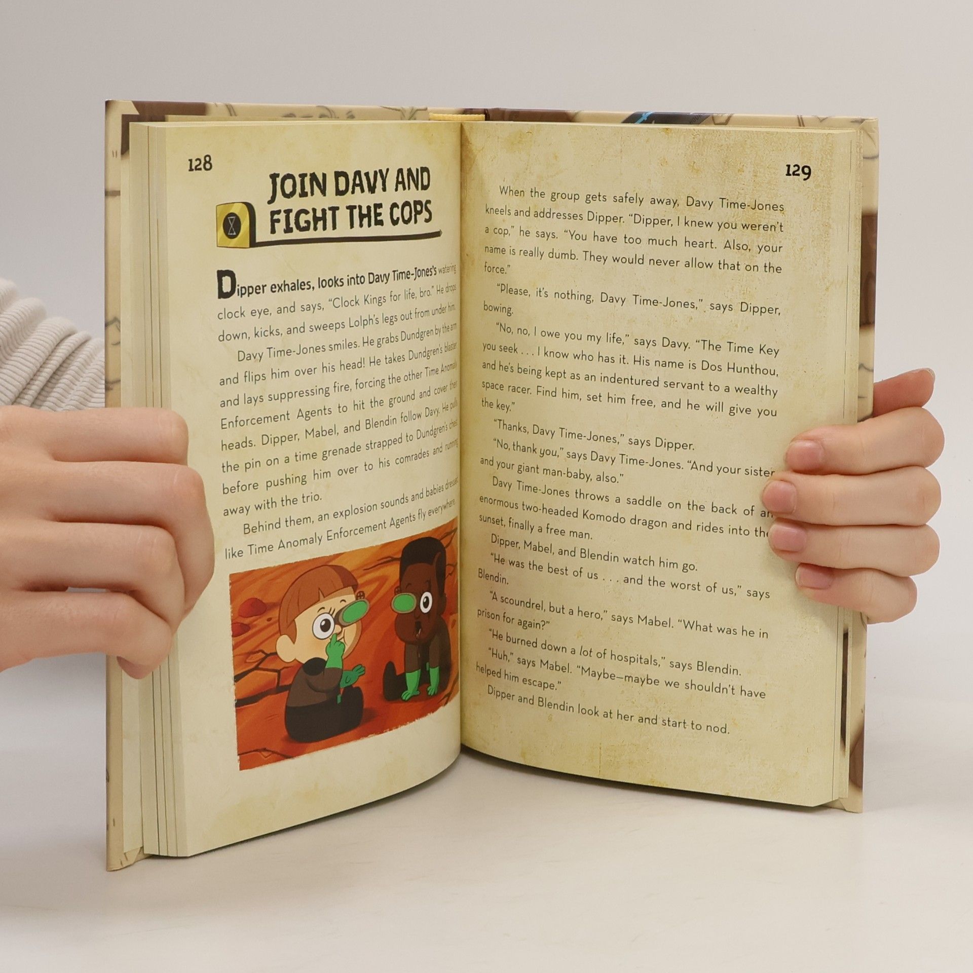 Jeffrey Rowe Gravity Falls: Dipper and Mabel and the Curse of the Time Pirates' Treasure!