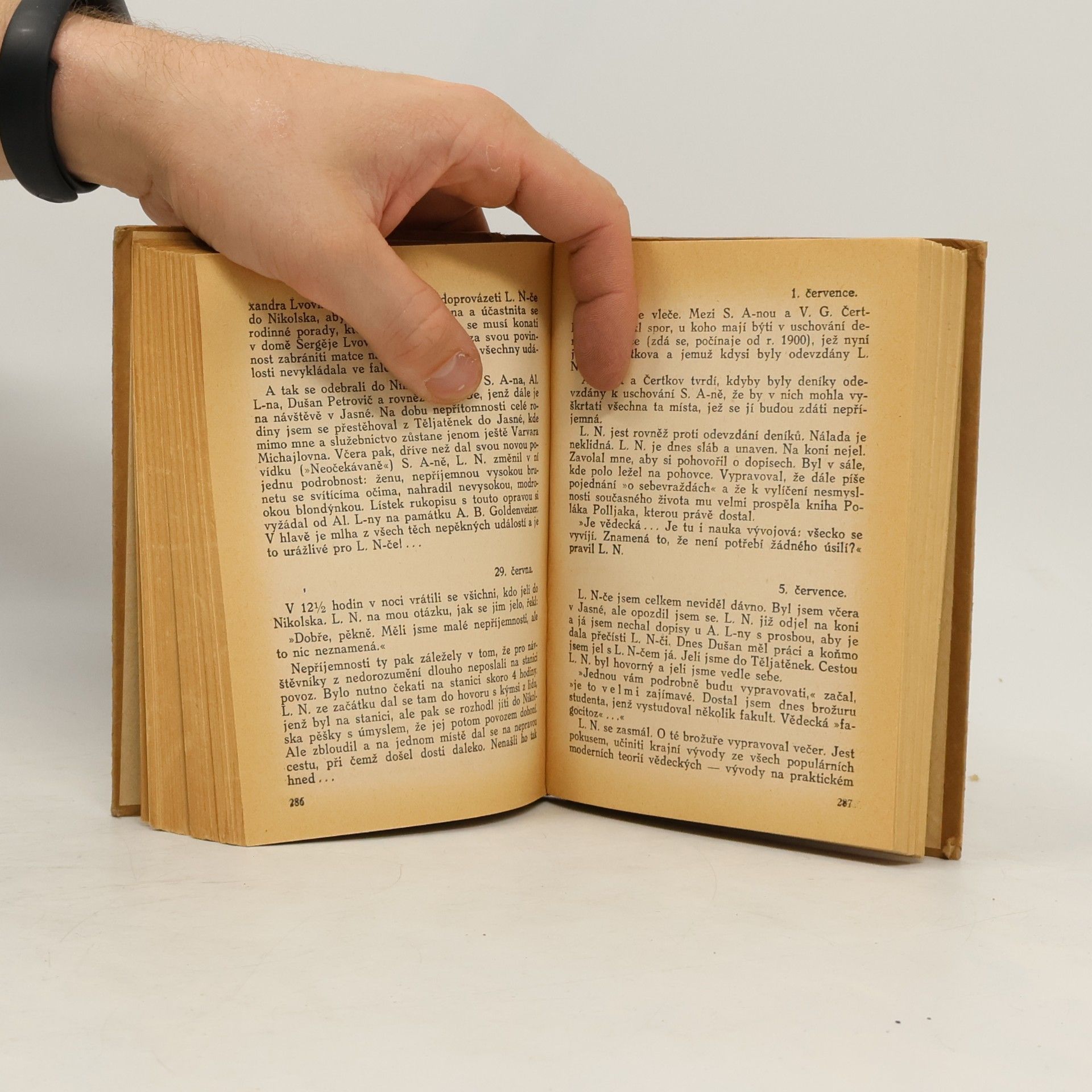Valentin Fedorovič Bulgakov Lev Tolstoj v poslední rok svého života