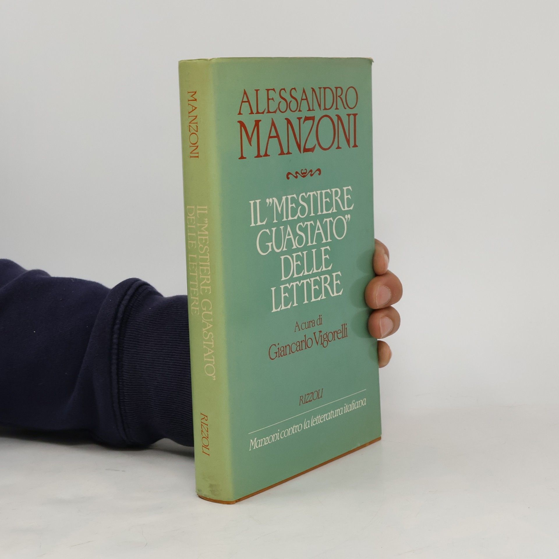 Giancarlo Vigorelli Il "mestiere guastato" delle lettere