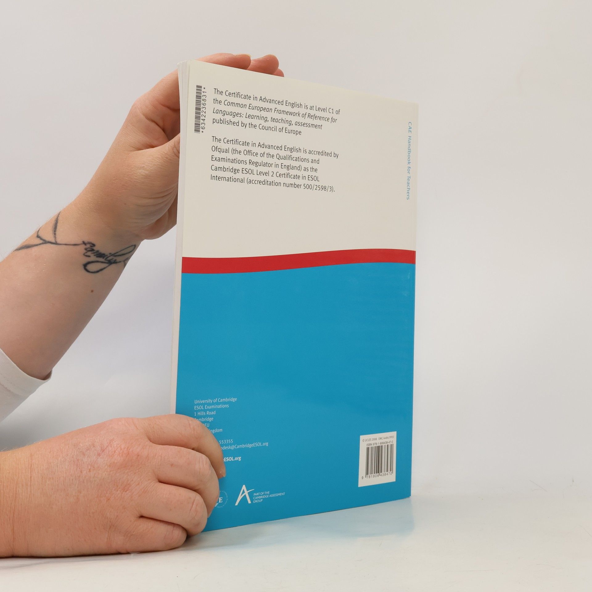 Various authors Certificate in advanced English : handbook for teachers