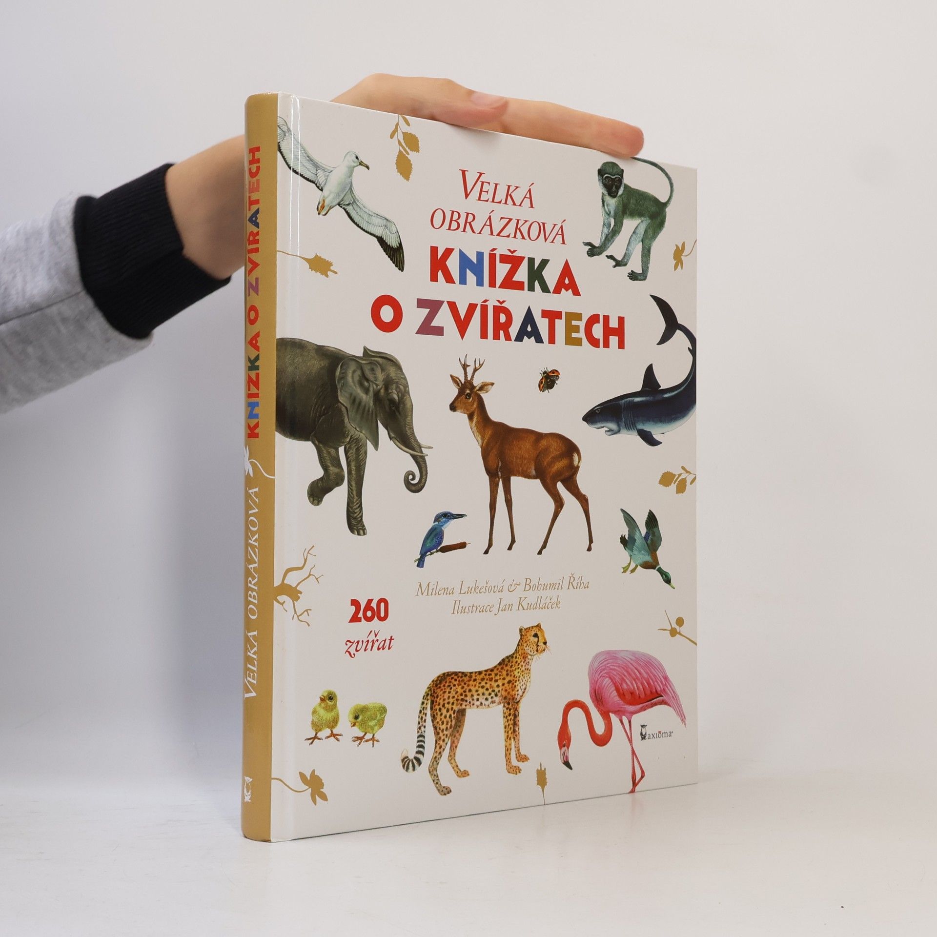 Milena Lukešová Velká obrázková knížka o zvířatech. 260 zvířat od A do Z