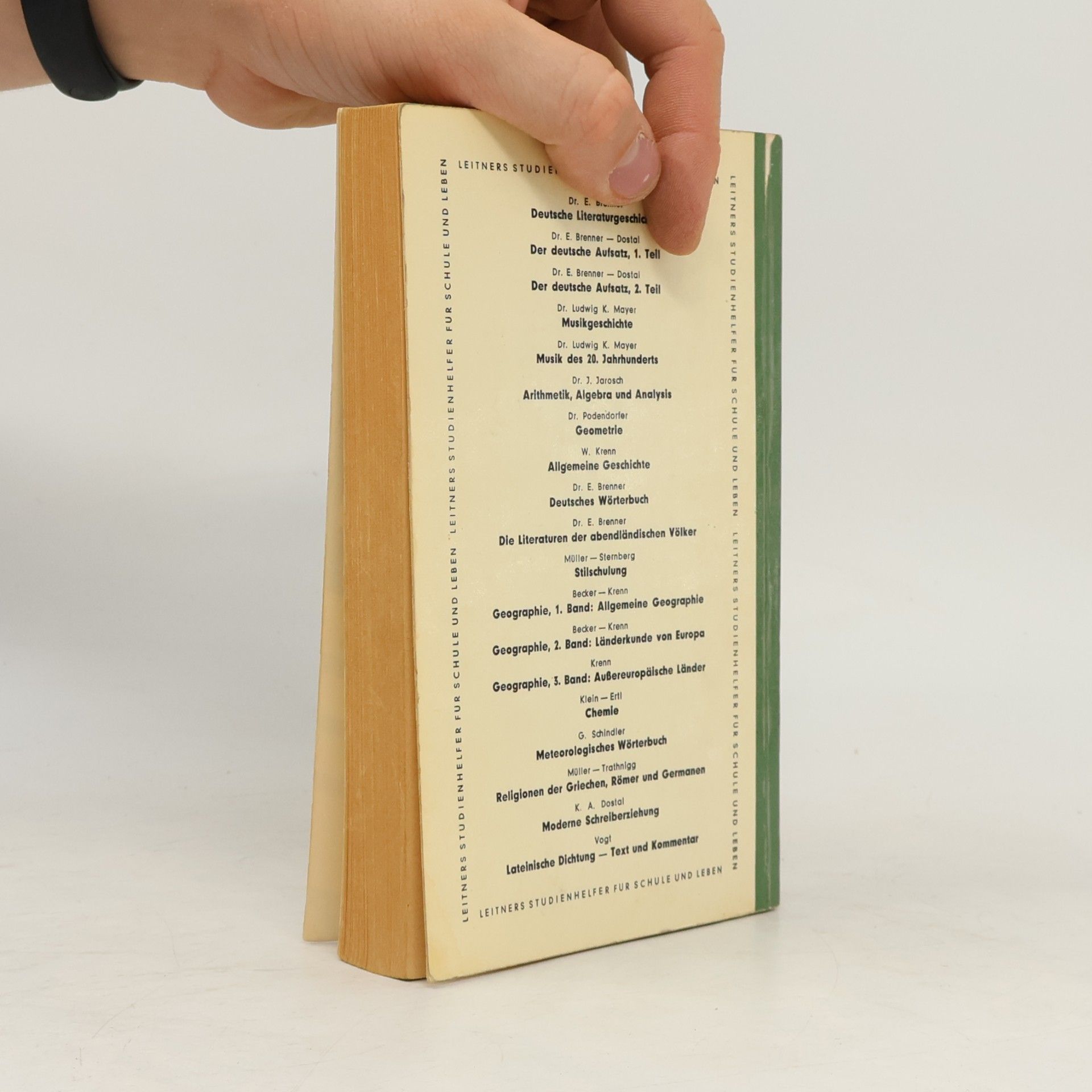 E. Brenner Deutsche Literaturgeschichte