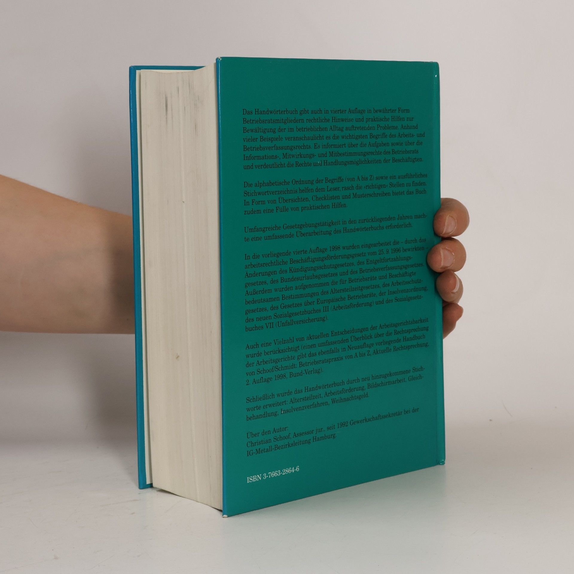 Christian Schoof Betriebsratspraxis von A bis Z