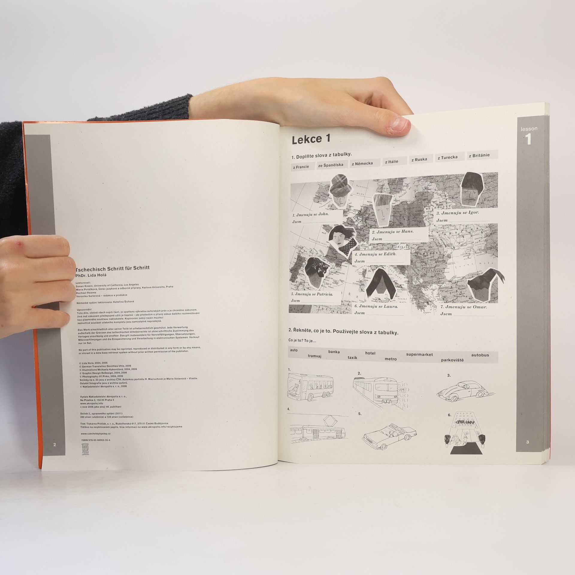 Lída Holá Tschechisch Schritt für Schritt. Arbeitsbuch
