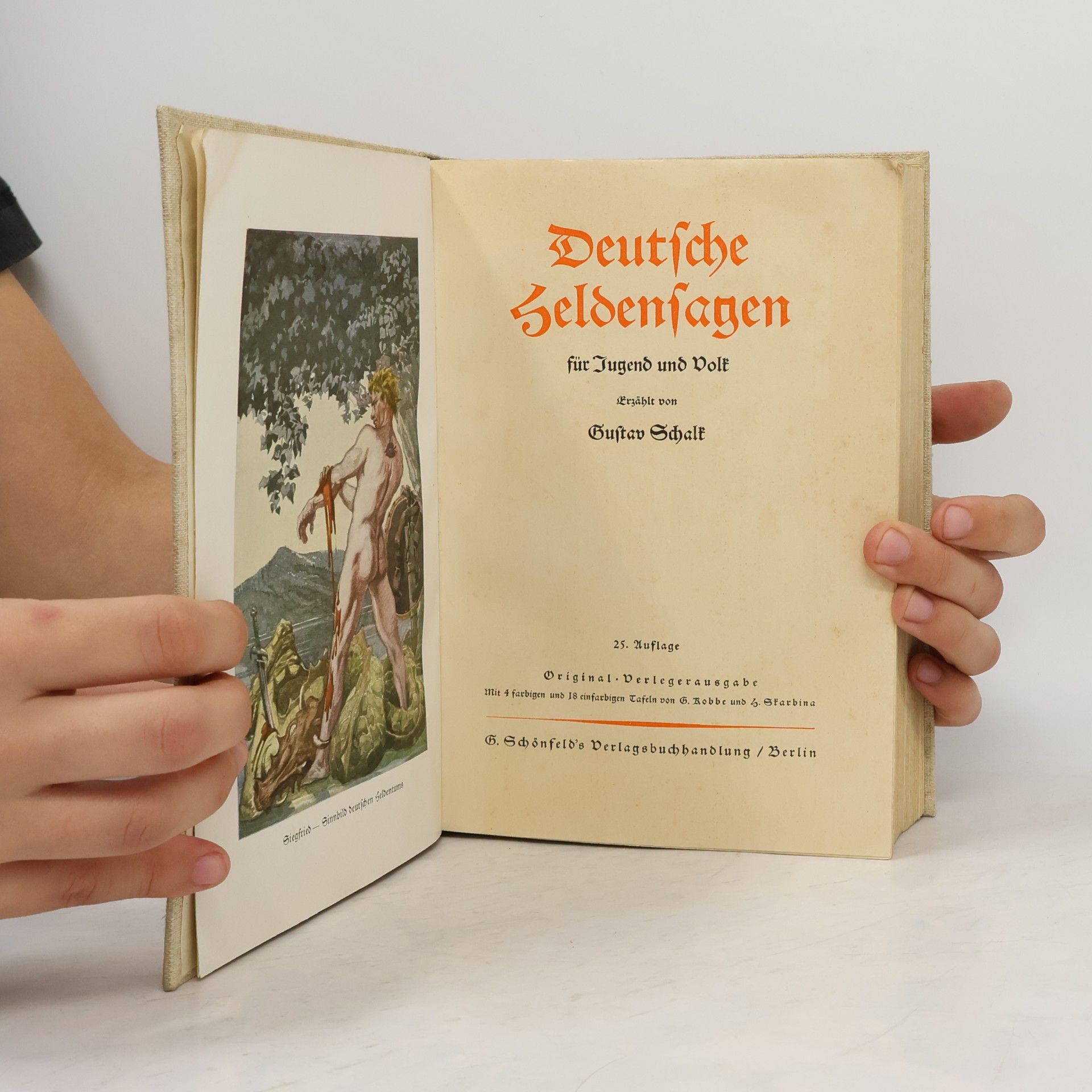 Gustav Schalk Deutsche Heldensagen