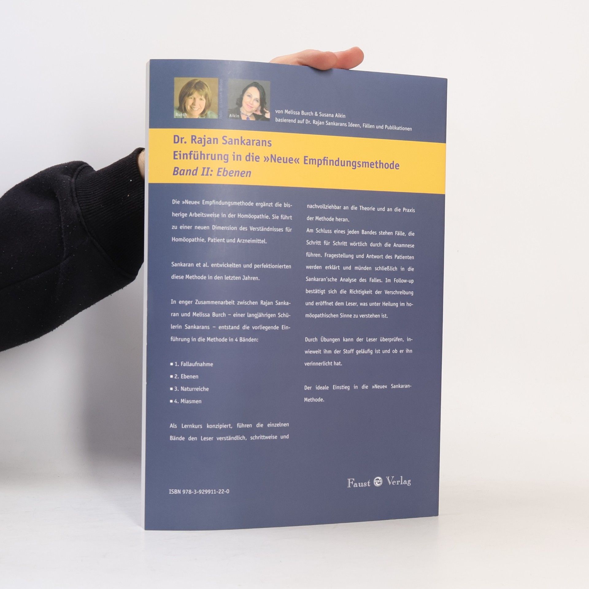 Melissa Burch Dr. Rajan Sankarans Einführung in die "neue" Empfindungsmethode