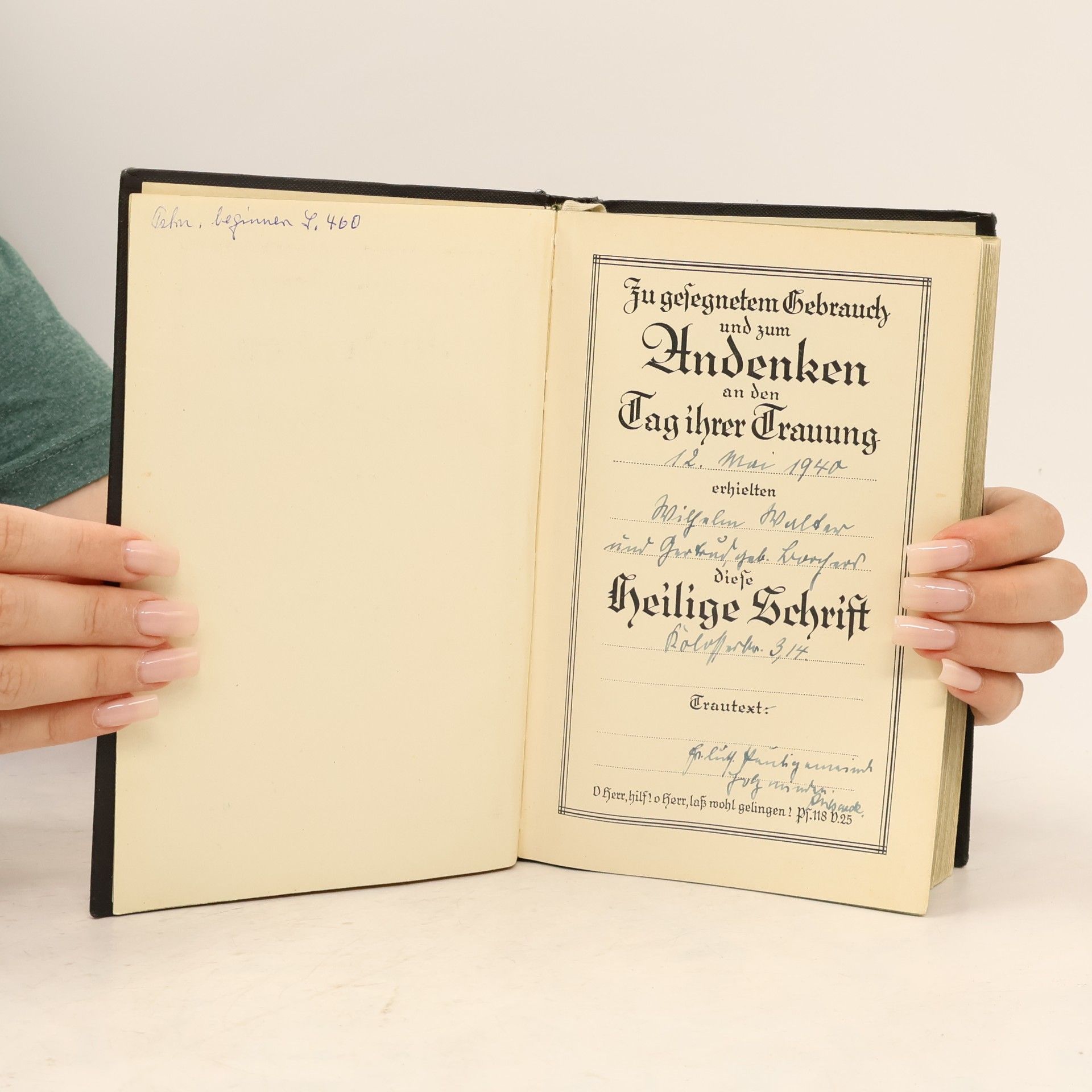 Martin Luther Die Bibel oder die ganze Heilige Schrift des Alten und Neuen Testaments nach der deutschen Übersetzung D. Martin Luthers