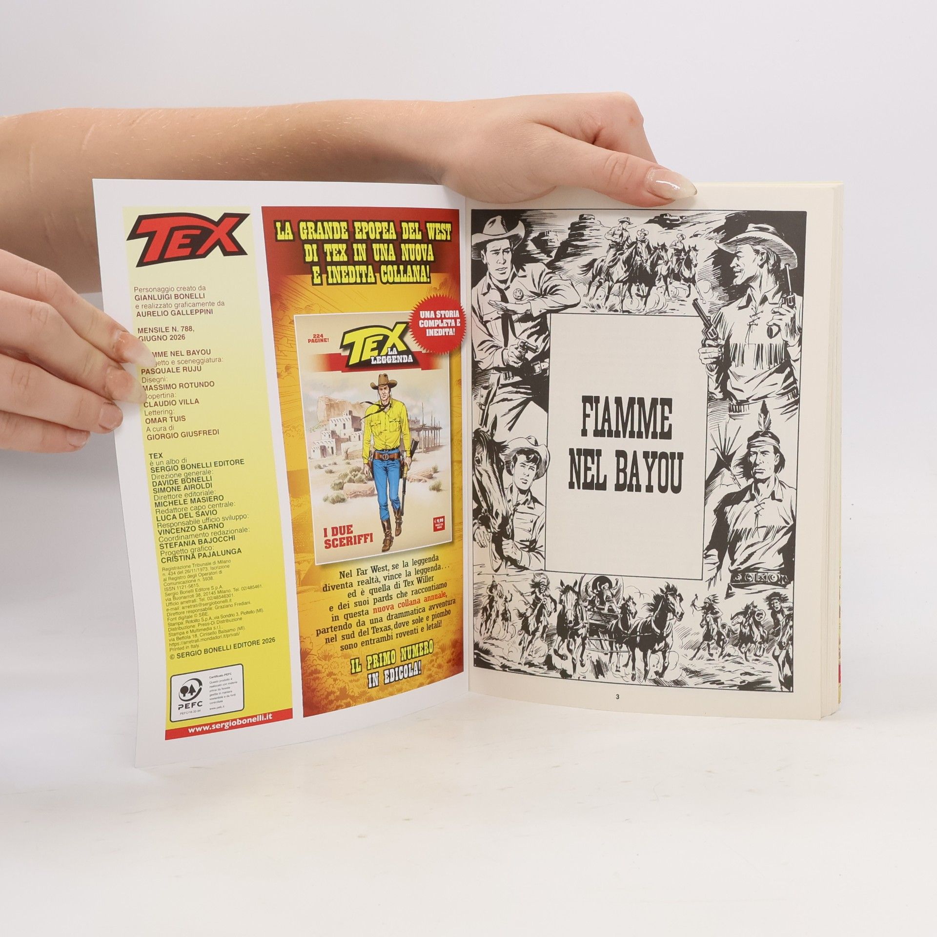 Various authors Tex 788: Fiamme nel Bayou