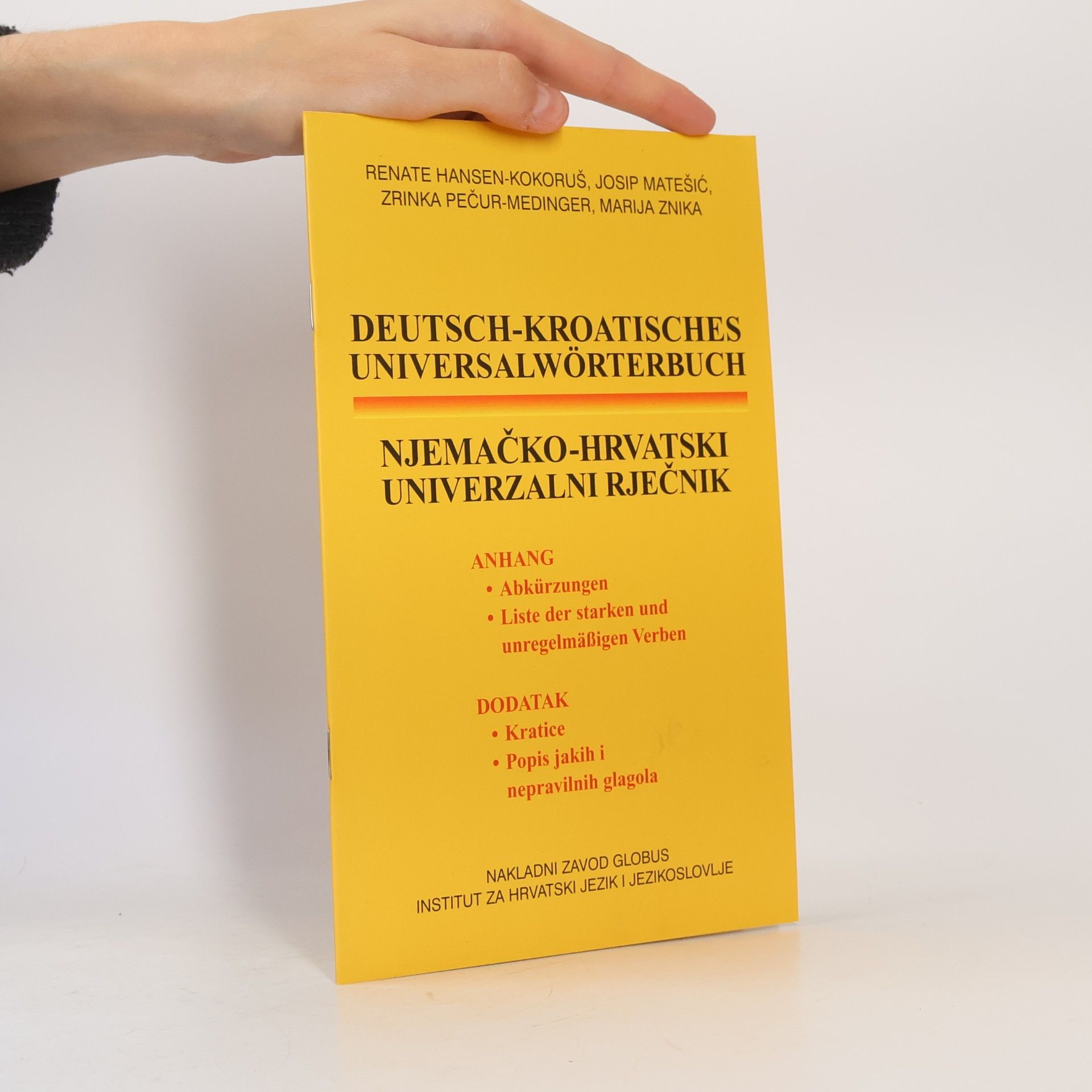 Marija Znika Njemačko-hrvatski univerzalni rječnik - II. poboljšano izdanje
