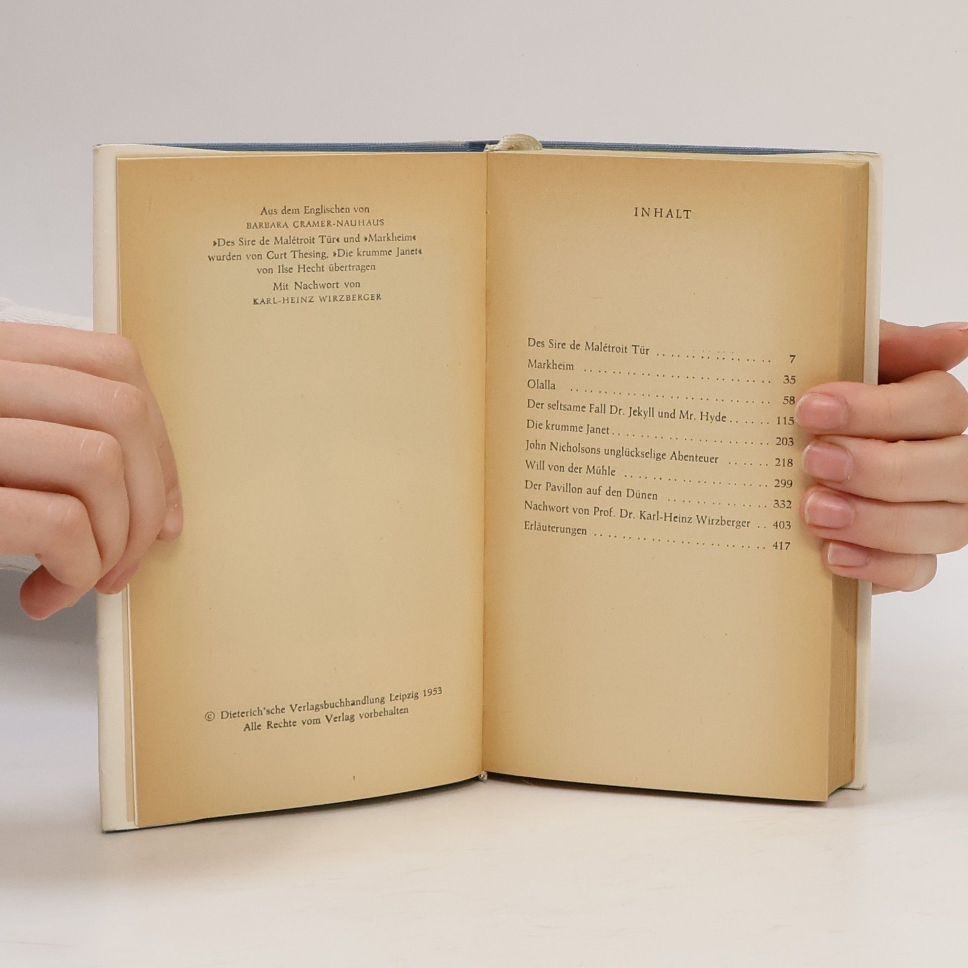 Robert Louis Stevenson Das rätselvolle Leben